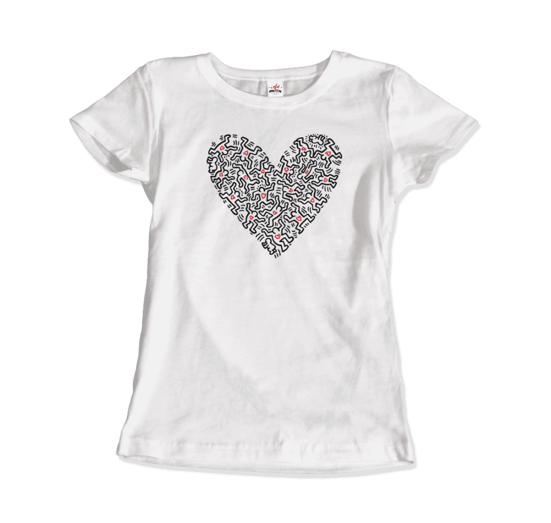 Heart of Men icon Series street art t-shirt by Art-O-Rama Shop