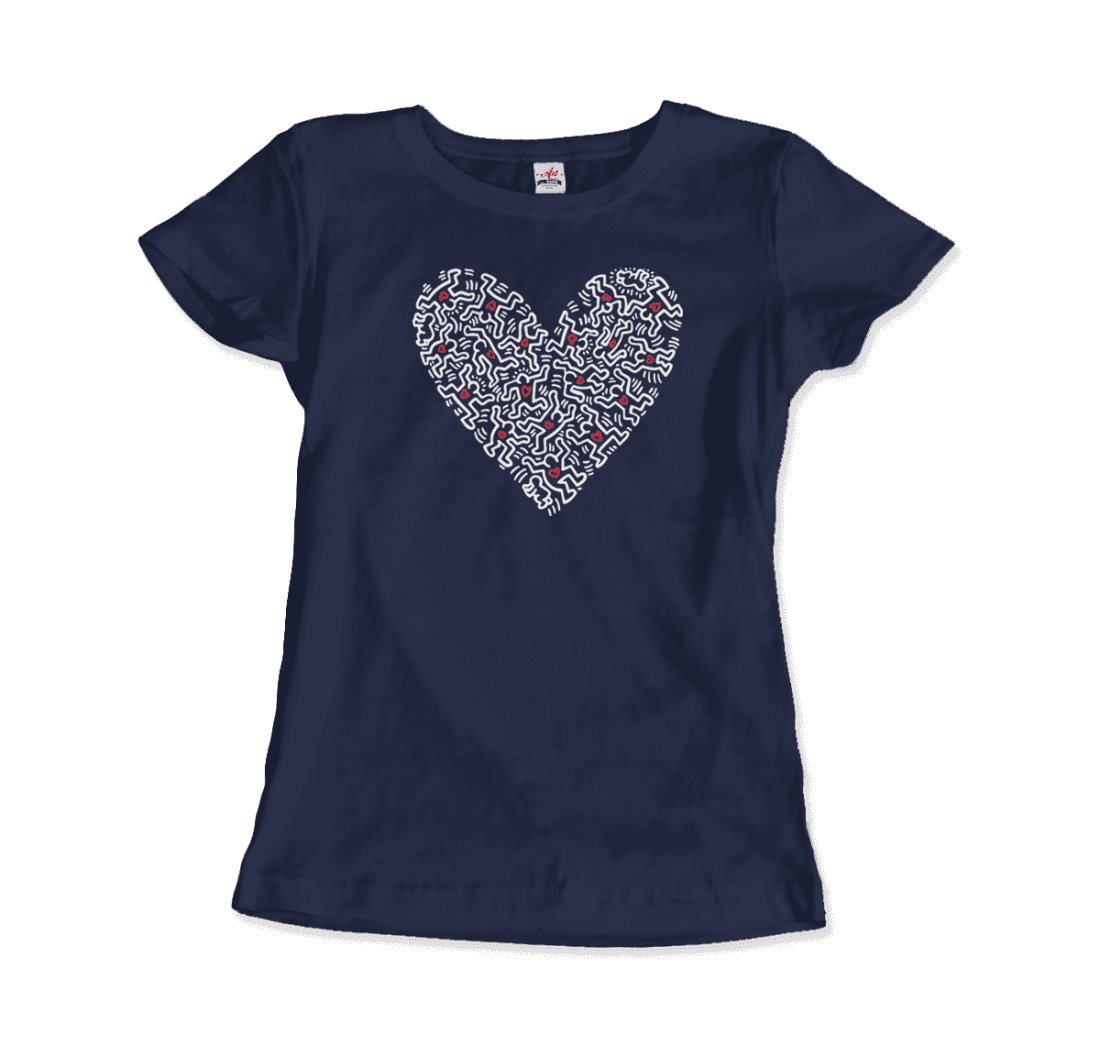 Heart of Men icon Series street art t-shirt by Art-O-Rama Shop