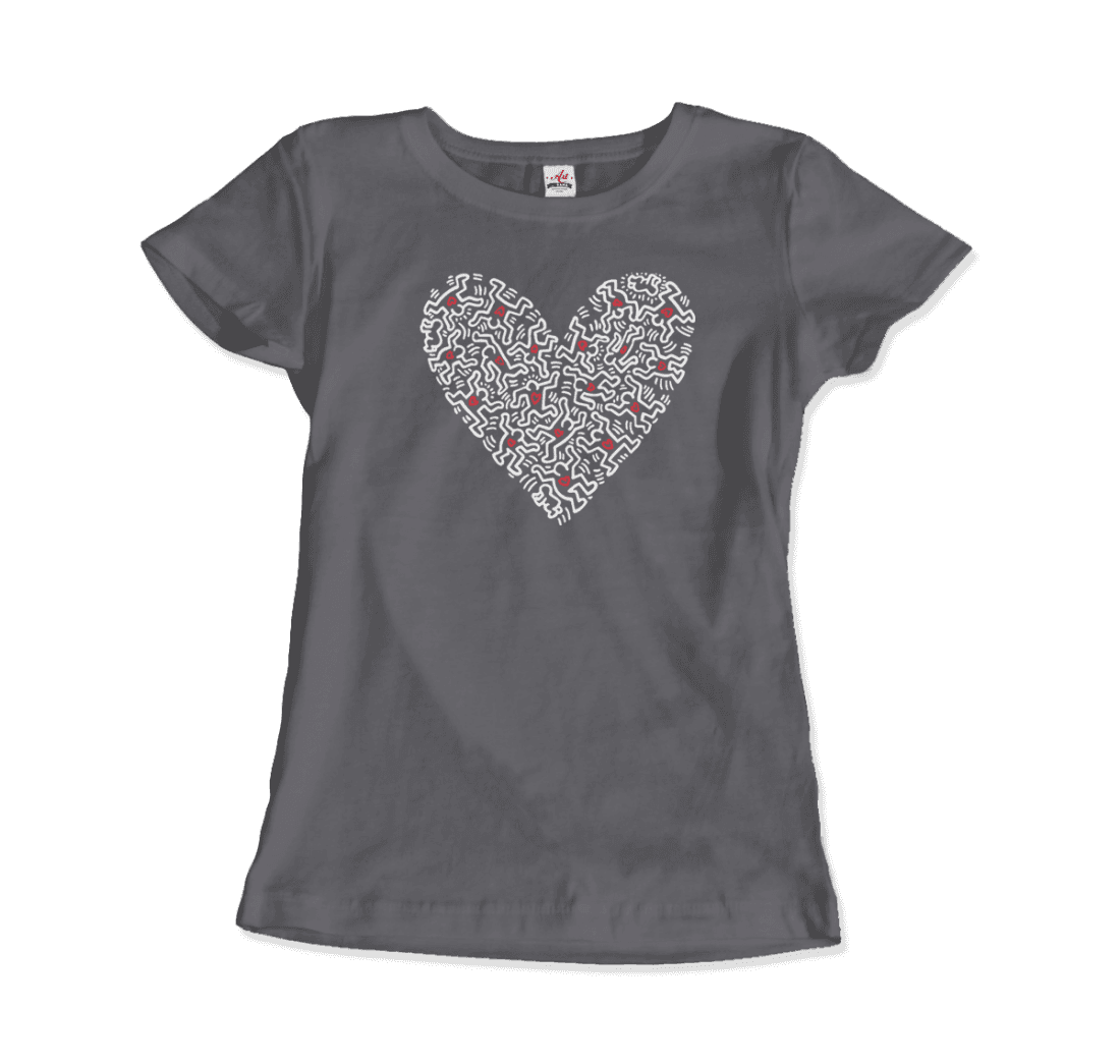 Heart of Men icon Series street art t-shirt by Art-O-Rama Shop