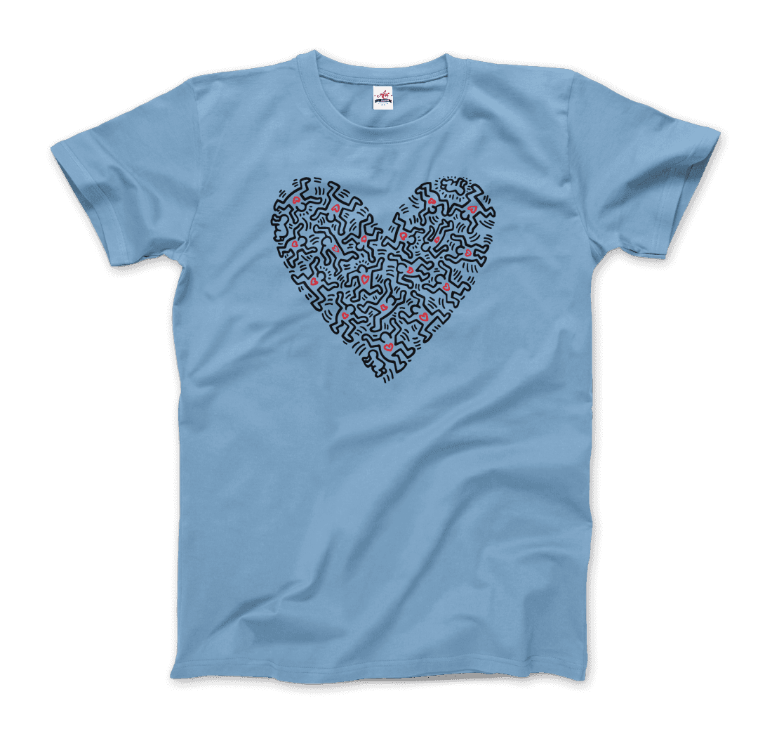 Heart of Men icon Series street art t-shirt by Art-O-Rama Shop