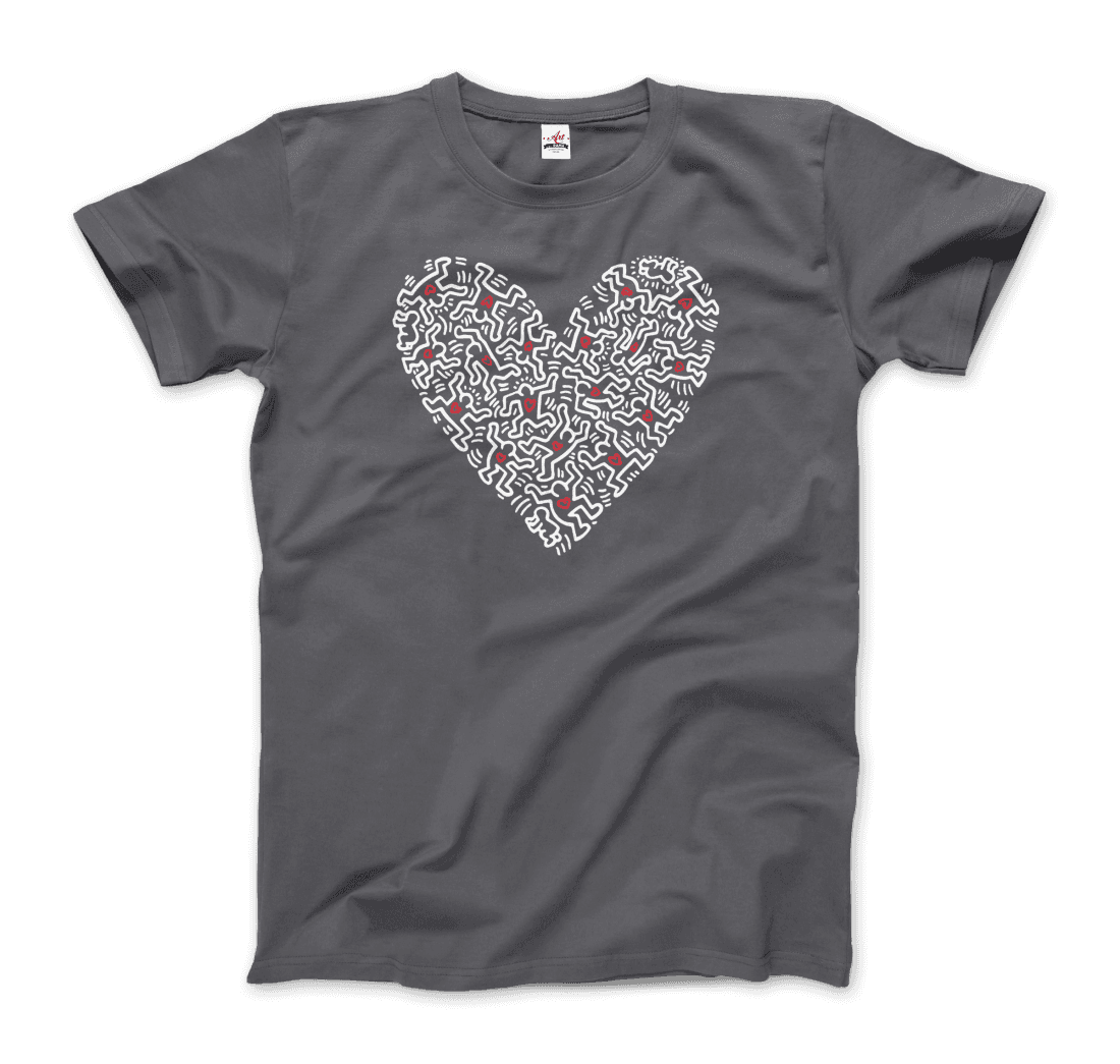 Heart of Men icon Series street art t-shirt by Art-O-Rama Shop