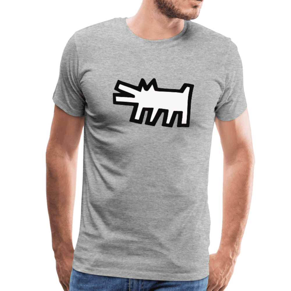 The Barking Dog icon, 1990 street art t-shirt by Art-O-Rama Shop