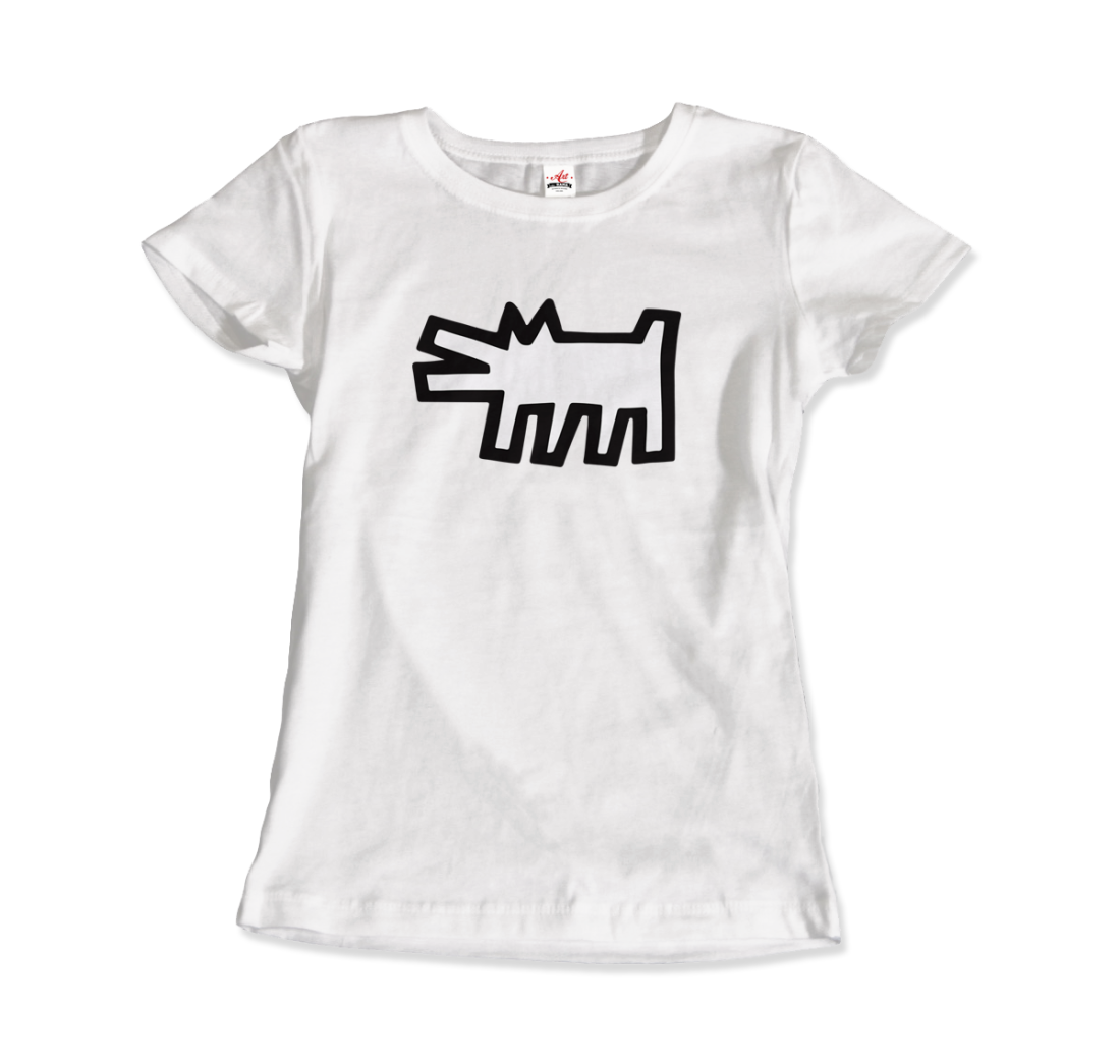The Barking Dog icon, 1990 street art t-shirt by Art-O-Rama Shop
