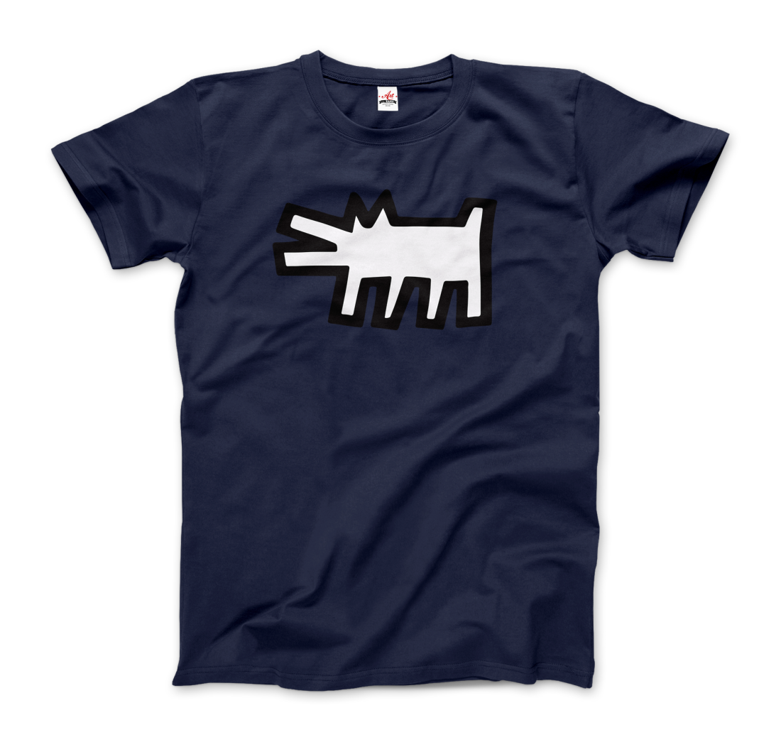 The Barking Dog icon, 1990 street art t-shirt by Art-O-Rama Shop