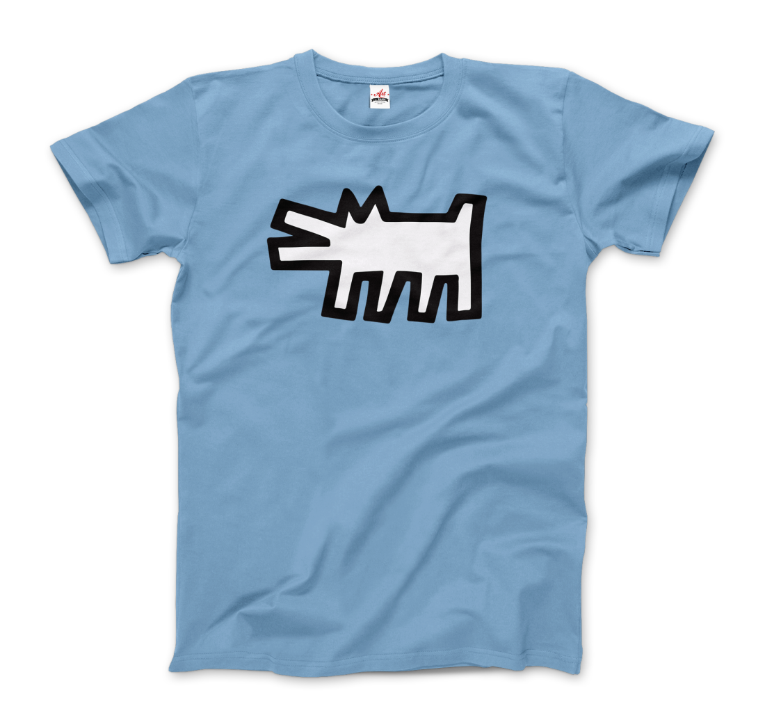 The Barking Dog icon, 1990 street art t-shirt by Art-O-Rama Shop