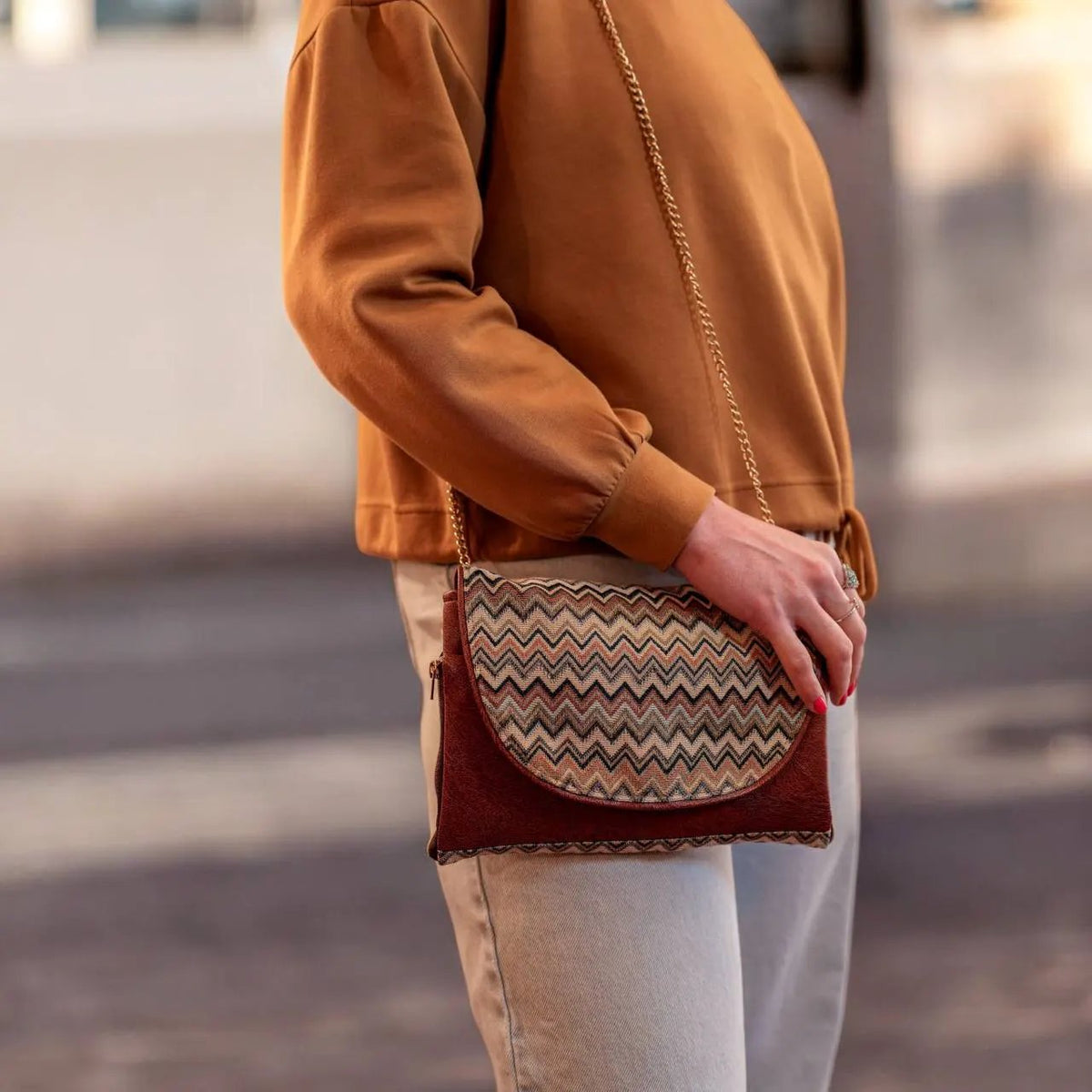 Bag Jane (big), vegan, artificial leather, 4 in 1 by La Moda Me