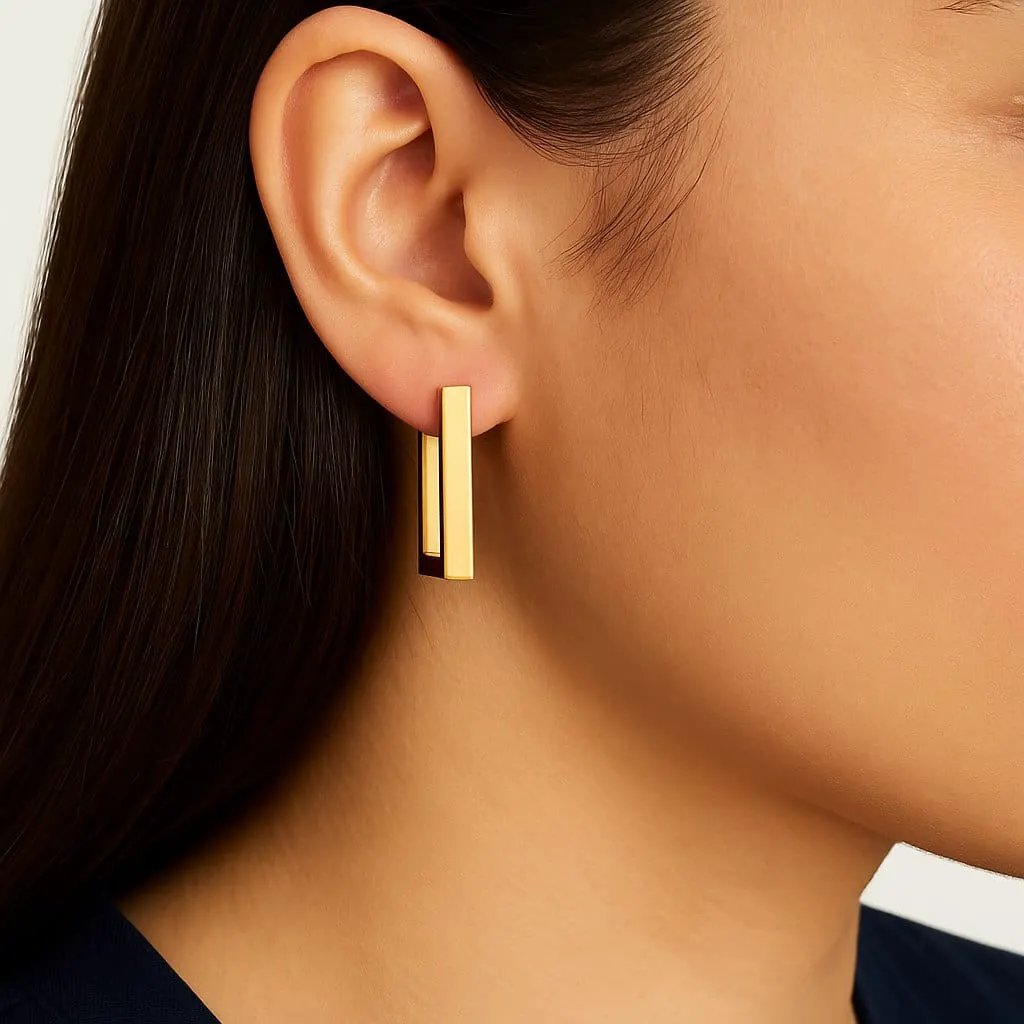 Minimalist Essentials Set - Sunglasses & Earrings Bundle by La Moda Me