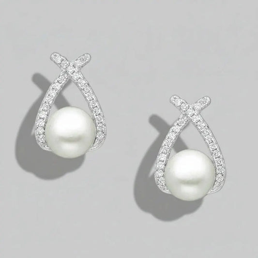Earrings Serenity - Peaceful Design Earrings by La Moda Me
