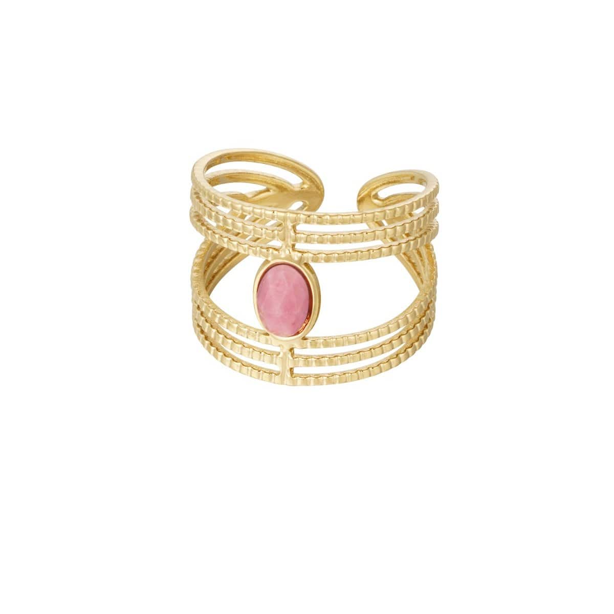 Ring Fiona - Sterling Silver Elegant Ring by La Moda Me