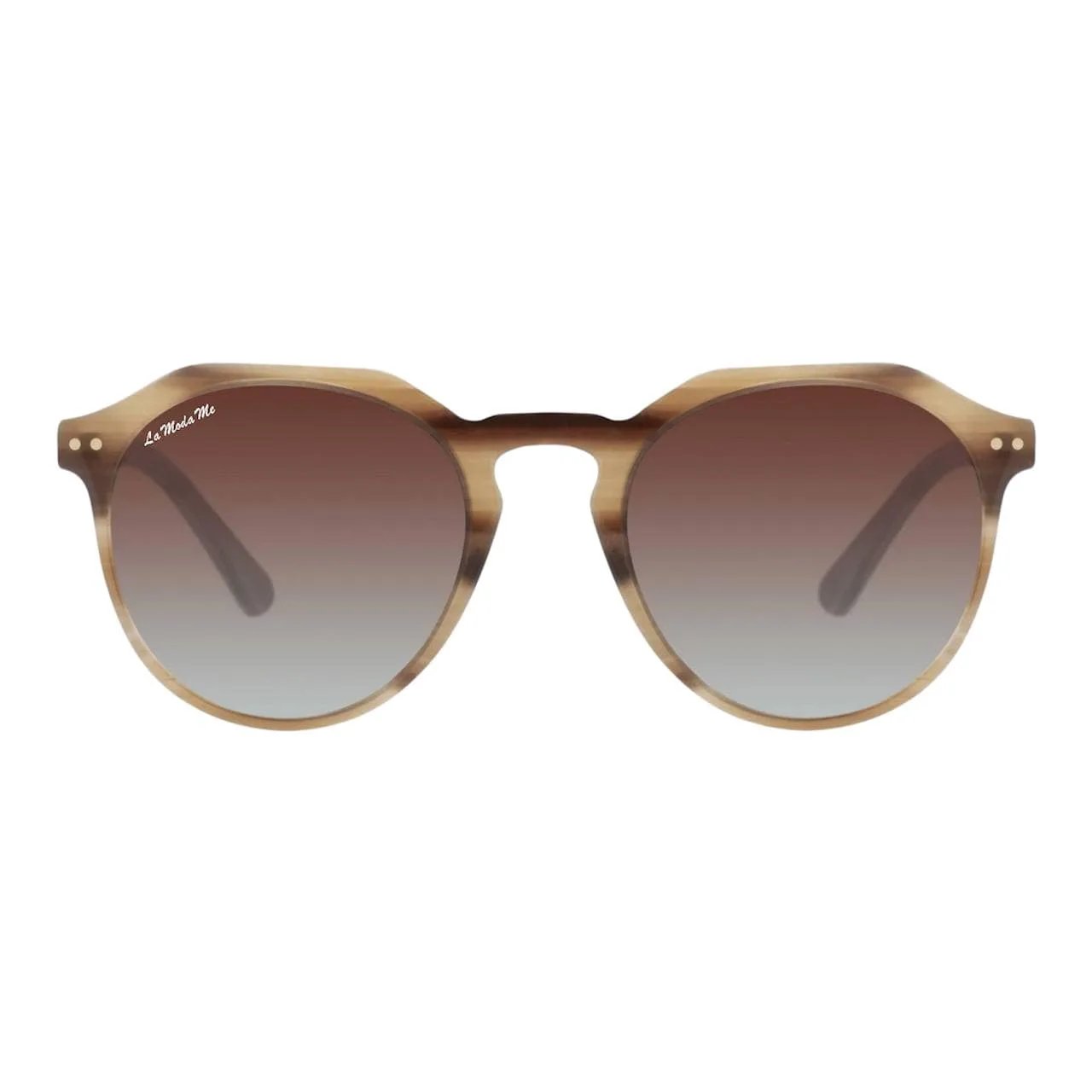 Joh Brick Sunglasses - Unisex Acetate Polarized UV400 by La Moda Me