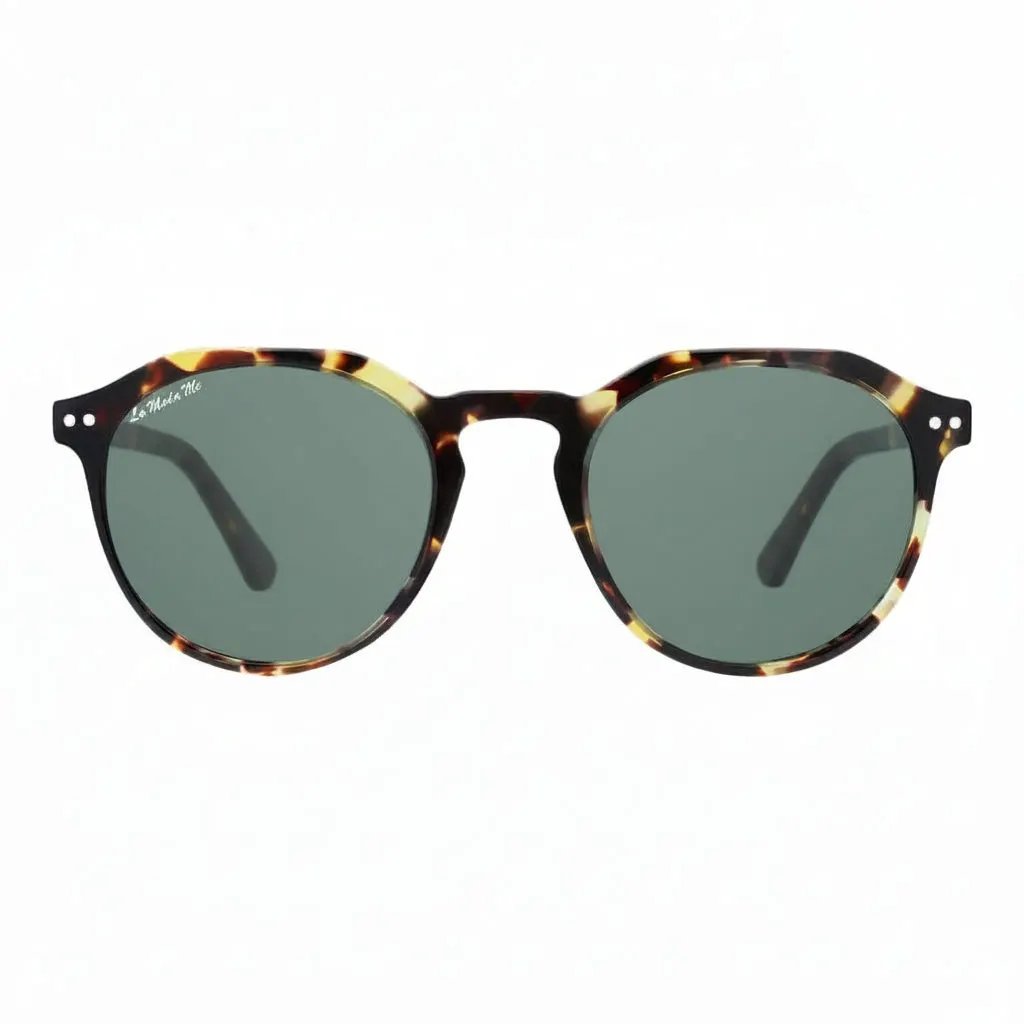 Joh Brick Sunglasses - Unisex Acetate Polarized UV400 by La Moda Me