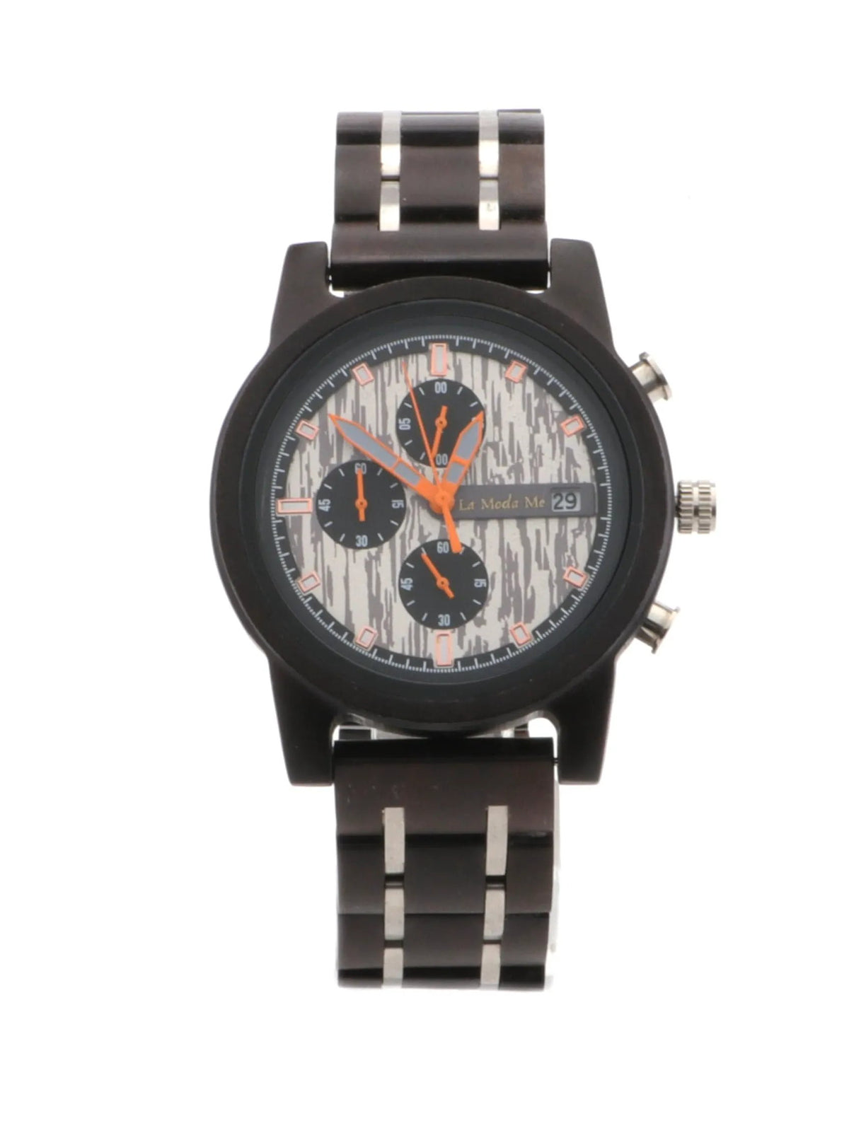 Watch Ironwood - Eco-Friendly Olivewood Minimalist Timepiece by La Moda Me