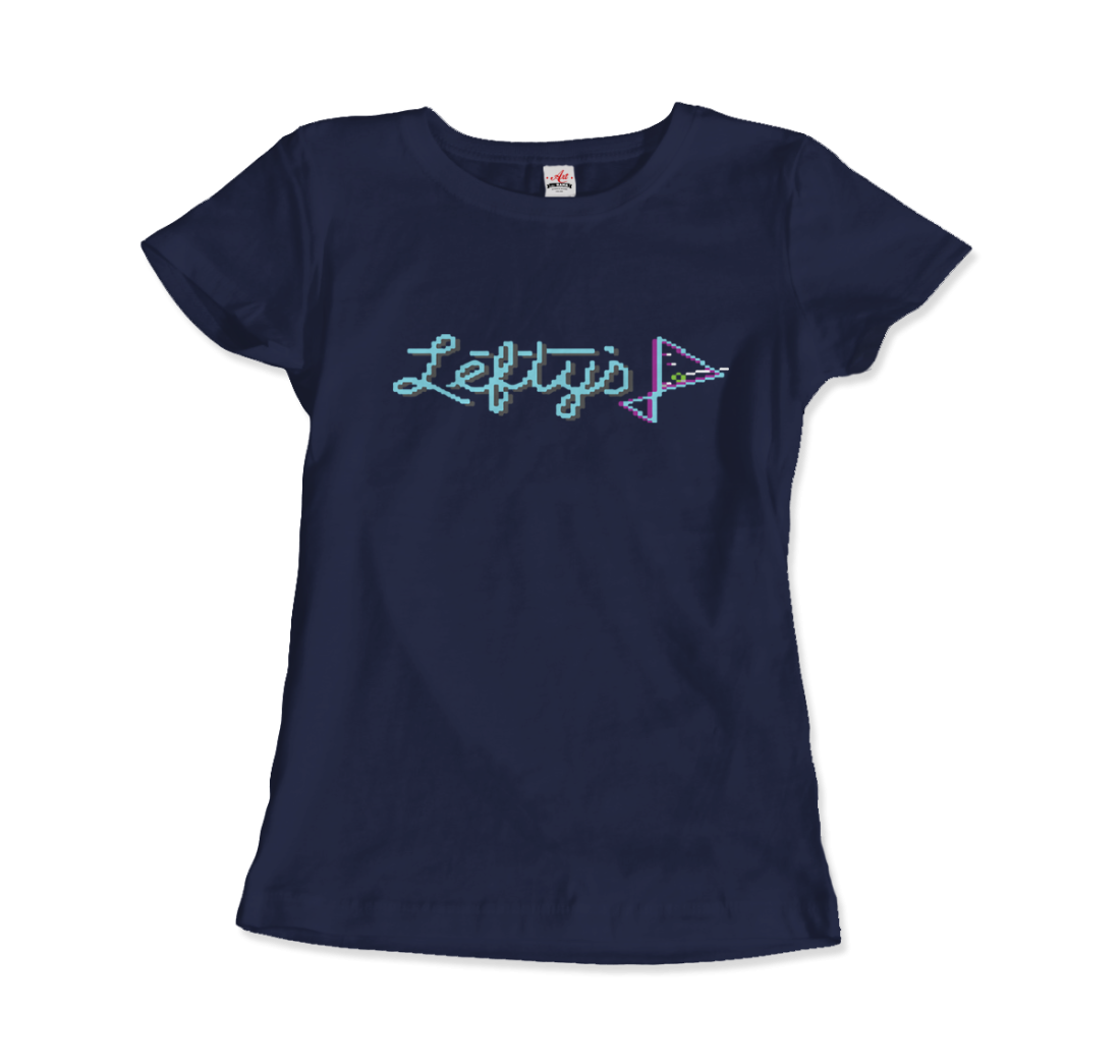 Leisure Suit Larry 1987, Lefty's Bar Logo t-shirt by Art-O-Rama Shop