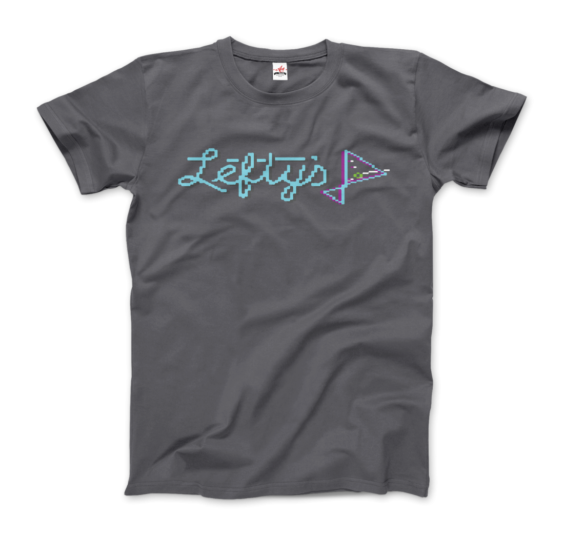 Leisure Suit Larry 1987, Lefty's Bar Logo t-shirt by Art-O-Rama Shop
