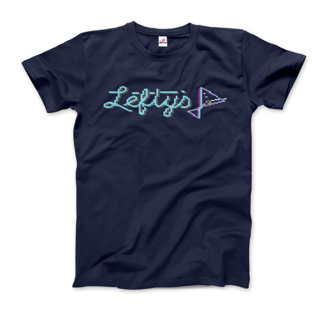 Leisure Suit Larry 1987, Lefty's Bar Logo t-shirt by Art-O-Rama Shop