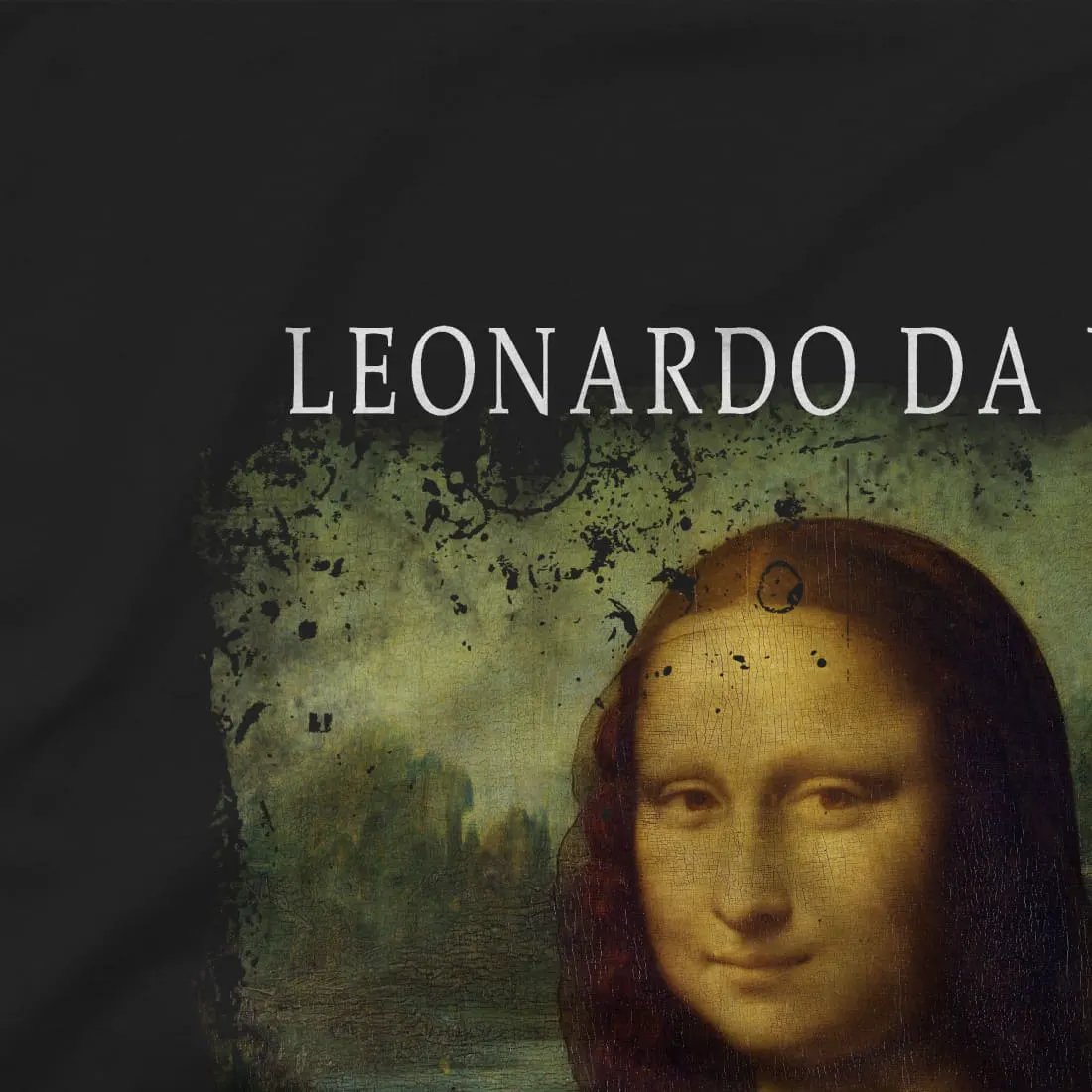 Leonardo Da Vinci, Mona Lisa, 1503~1519 artwork t-shirt by Art-O-Rama Shop