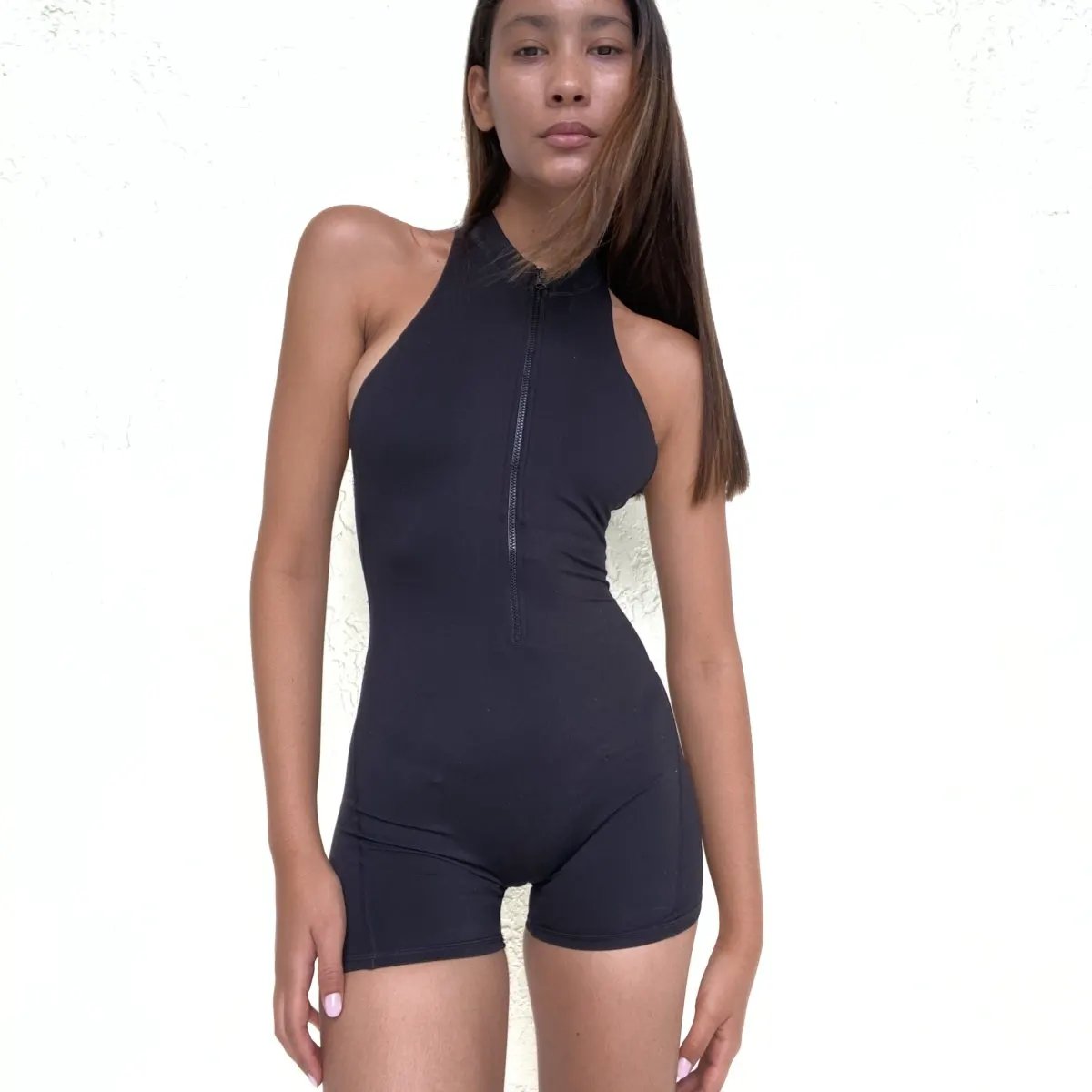 Lola Zip Romper by Rockstar Peach