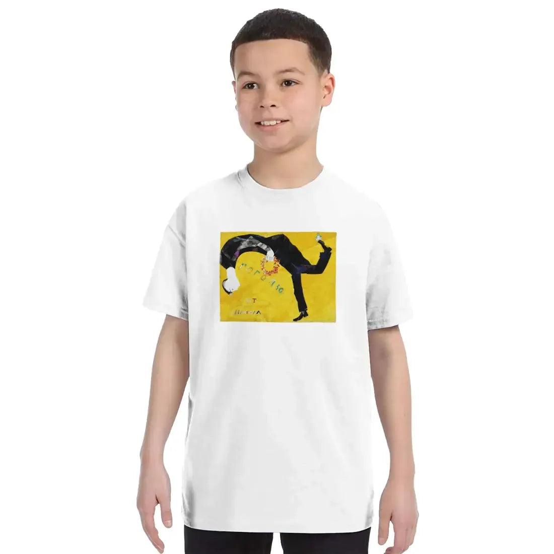 Marc Chagall Homage to Gogol, 1917 art t-shirt by Art-O-Rama Shop