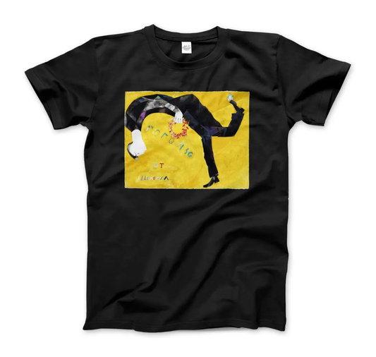 Marc Chagall Homage to Gogol, 1917 art t-shirt by Art-O-Rama Shop