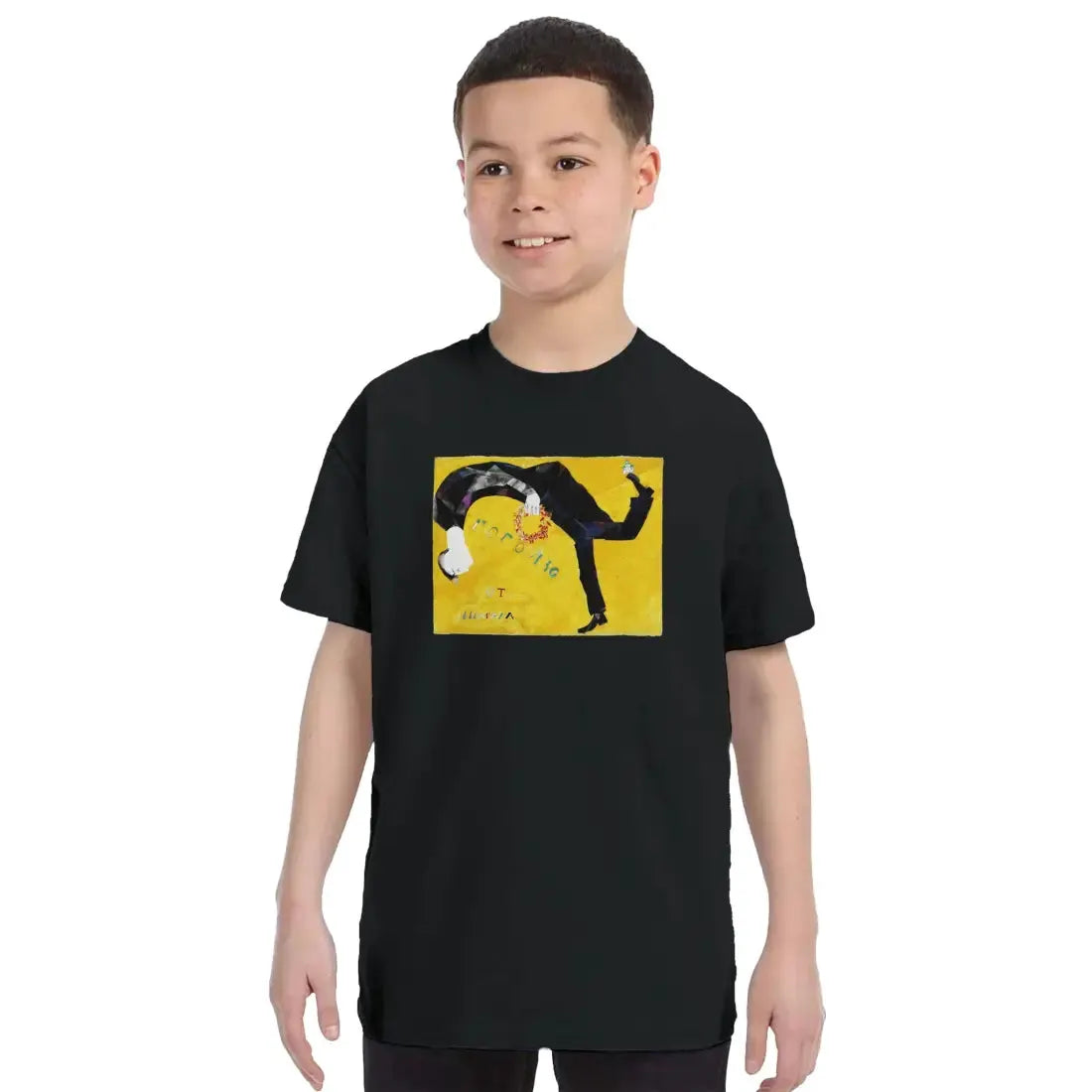 Marc Chagall Homage to Gogol, 1917 art t-shirt by Art-O-Rama Shop