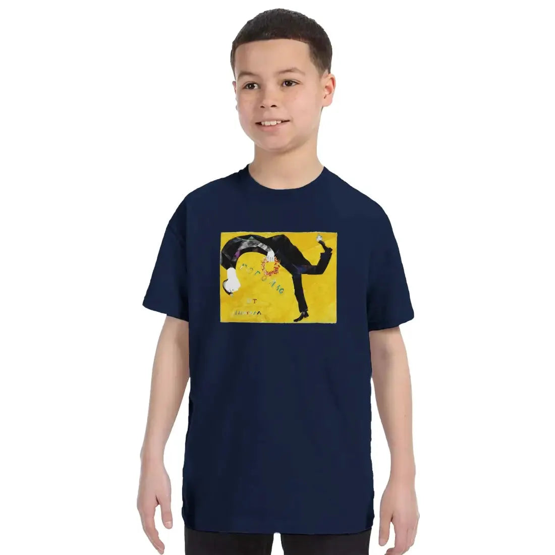 Marc Chagall Homage to Gogol, 1917 art t-shirt by Art-O-Rama Shop