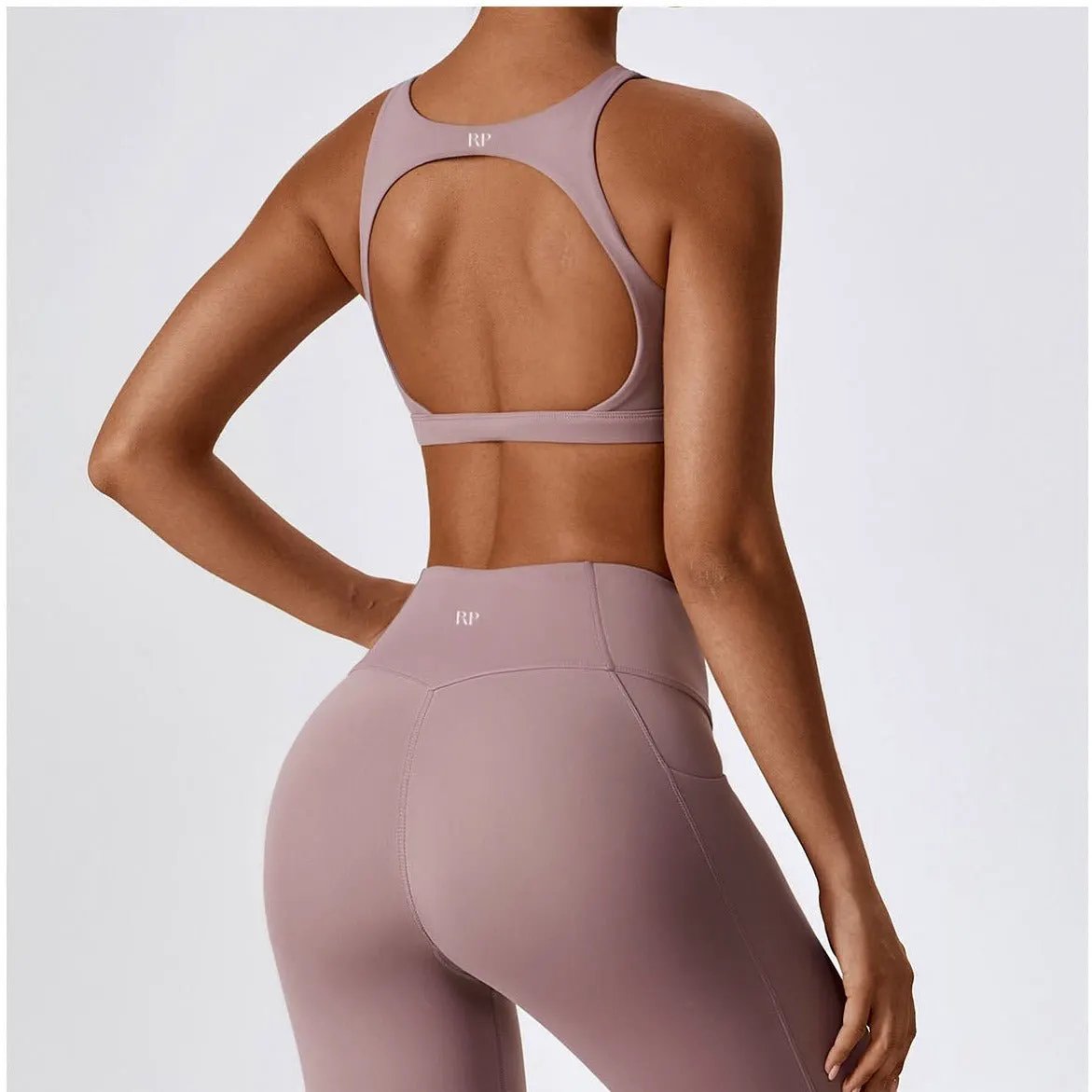 Marni Open Back Top by Rockstar Peach