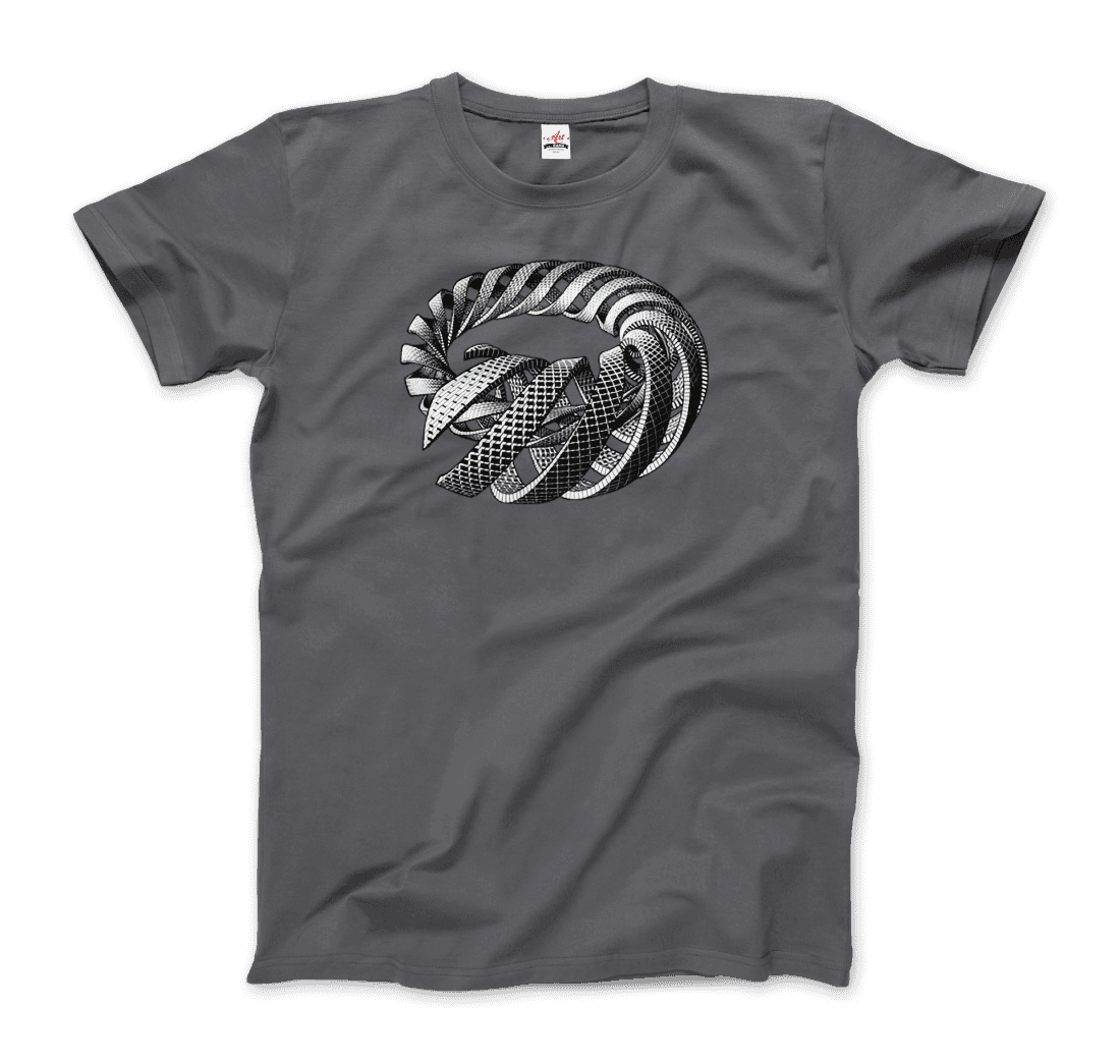 MC Escher Spirals art t-shirt by Art-O-Rama Shop