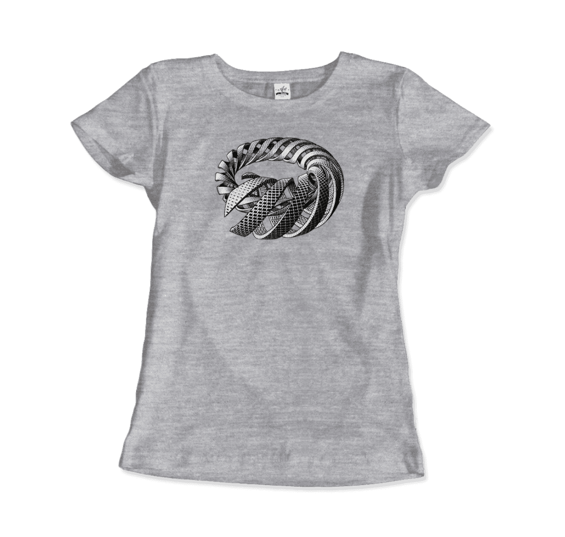 MC Escher Spirals art t-shirt by Art-O-Rama Shop