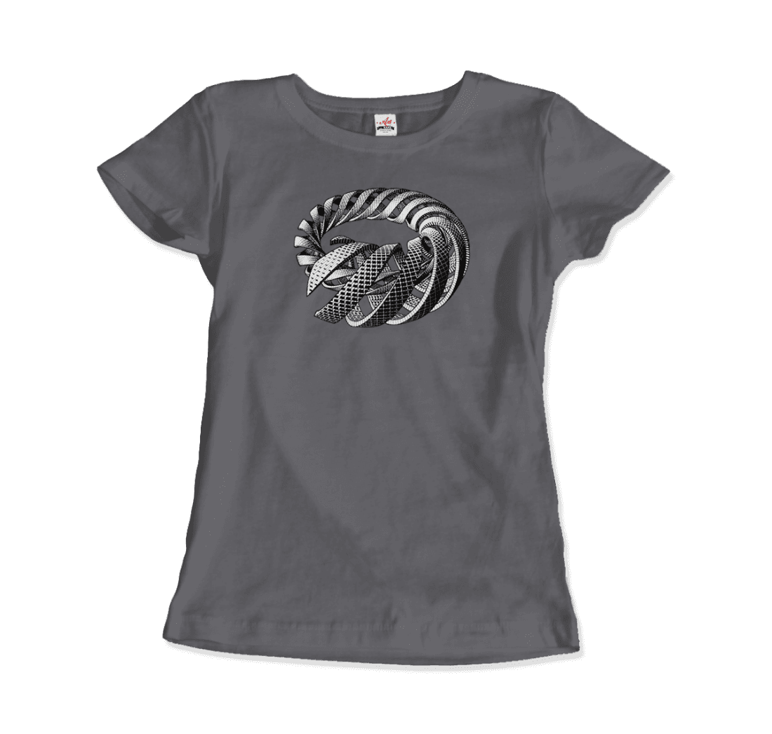 MC Escher Spirals art t-shirt by Art-O-Rama Shop