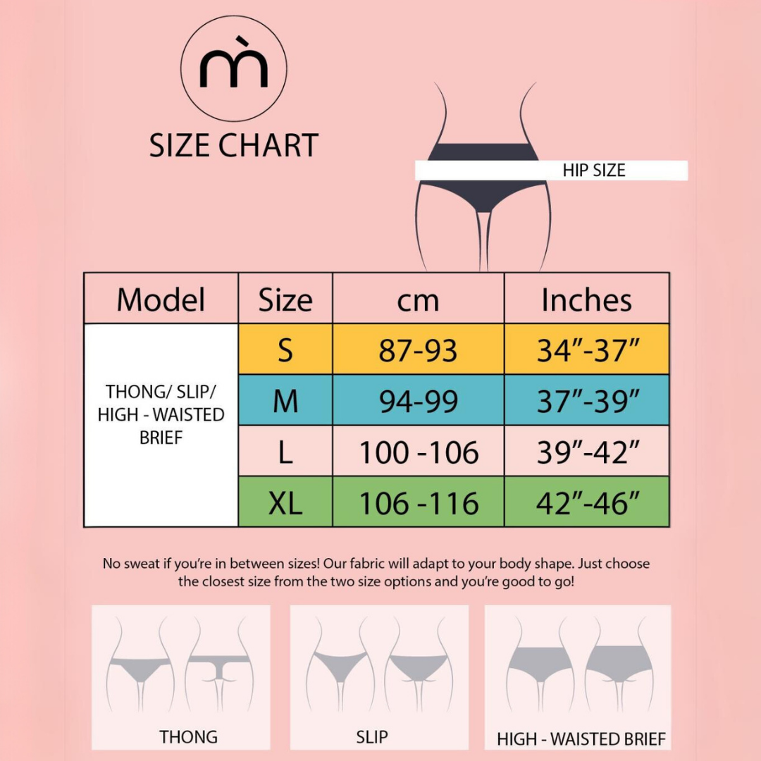 Memème Women’s Ultra-Comfortable 7 DAYS - Orchid - Panties | Breathable Cotton Crotch, Stretchy Fit, No Elastic Bands by Mememe