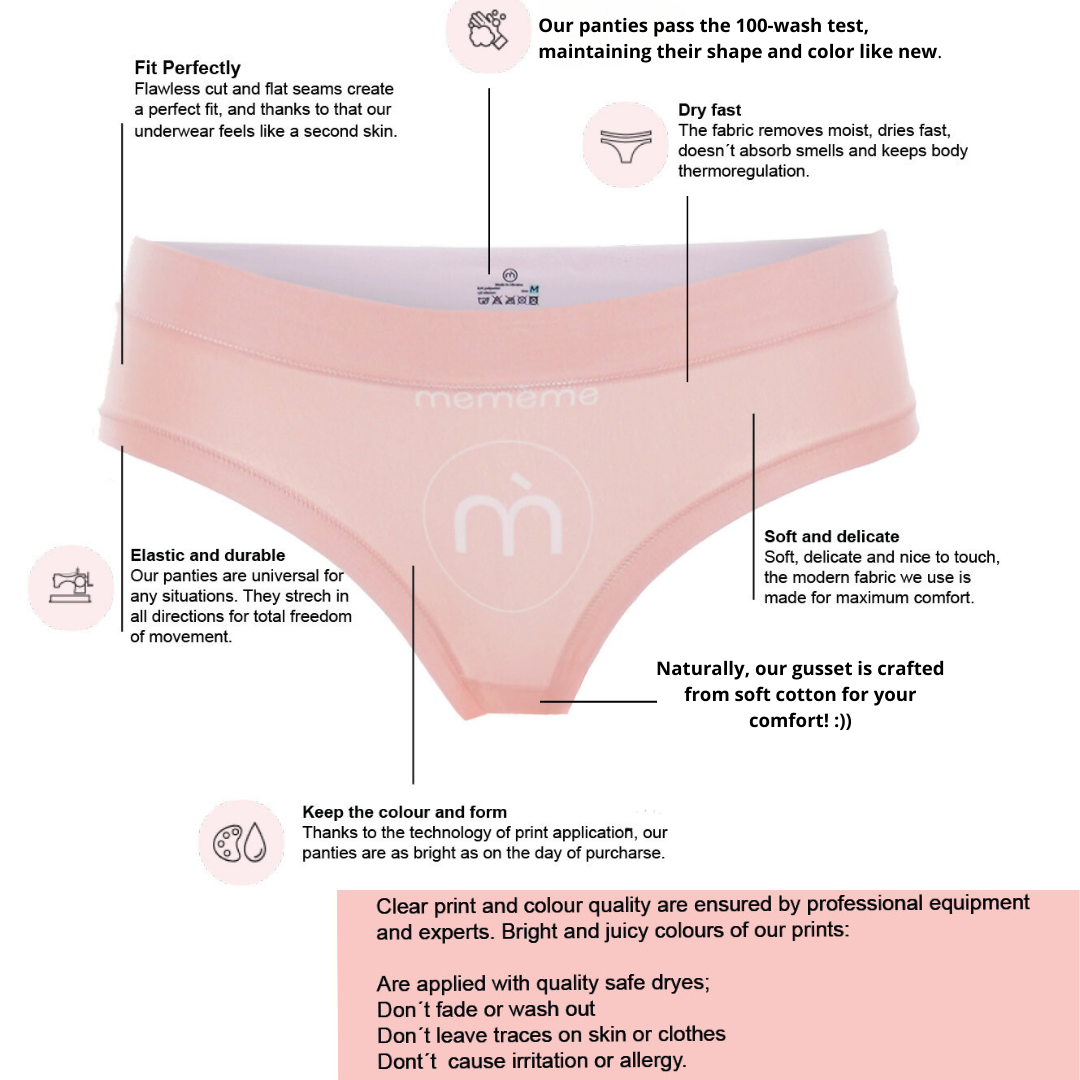 Memème Women’s Ultra-Comfortable DAISY– Emerald - Queen Size Panties | Breathable Cotton Crotch, Stretchy Fit by Mememe