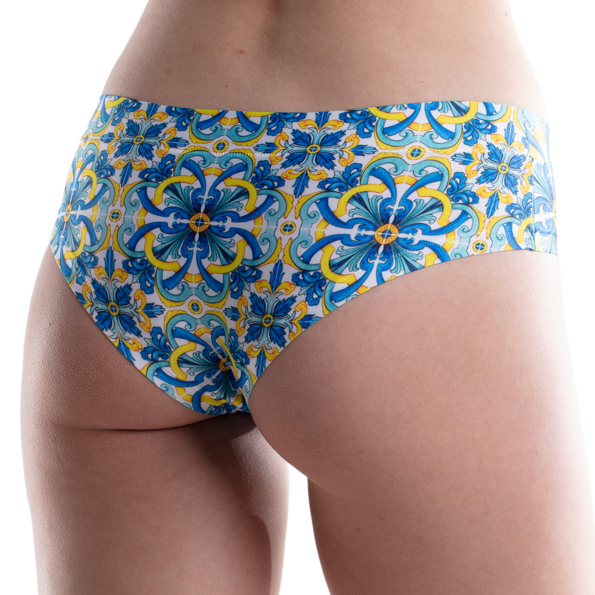 Memème Women’s Ultra-Comfortable SICILY - Lemon 3 - Panties | Breathable Cotton Crotch, Stretchy Fit, No Elastic Bands by Mememe