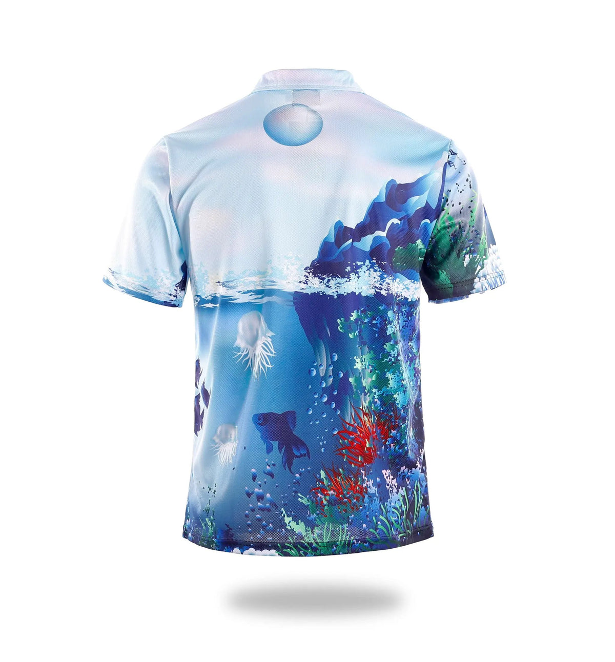 Sublimated Mens Short Sleeve Design Fishing Shirts by Vimost Sportswear
