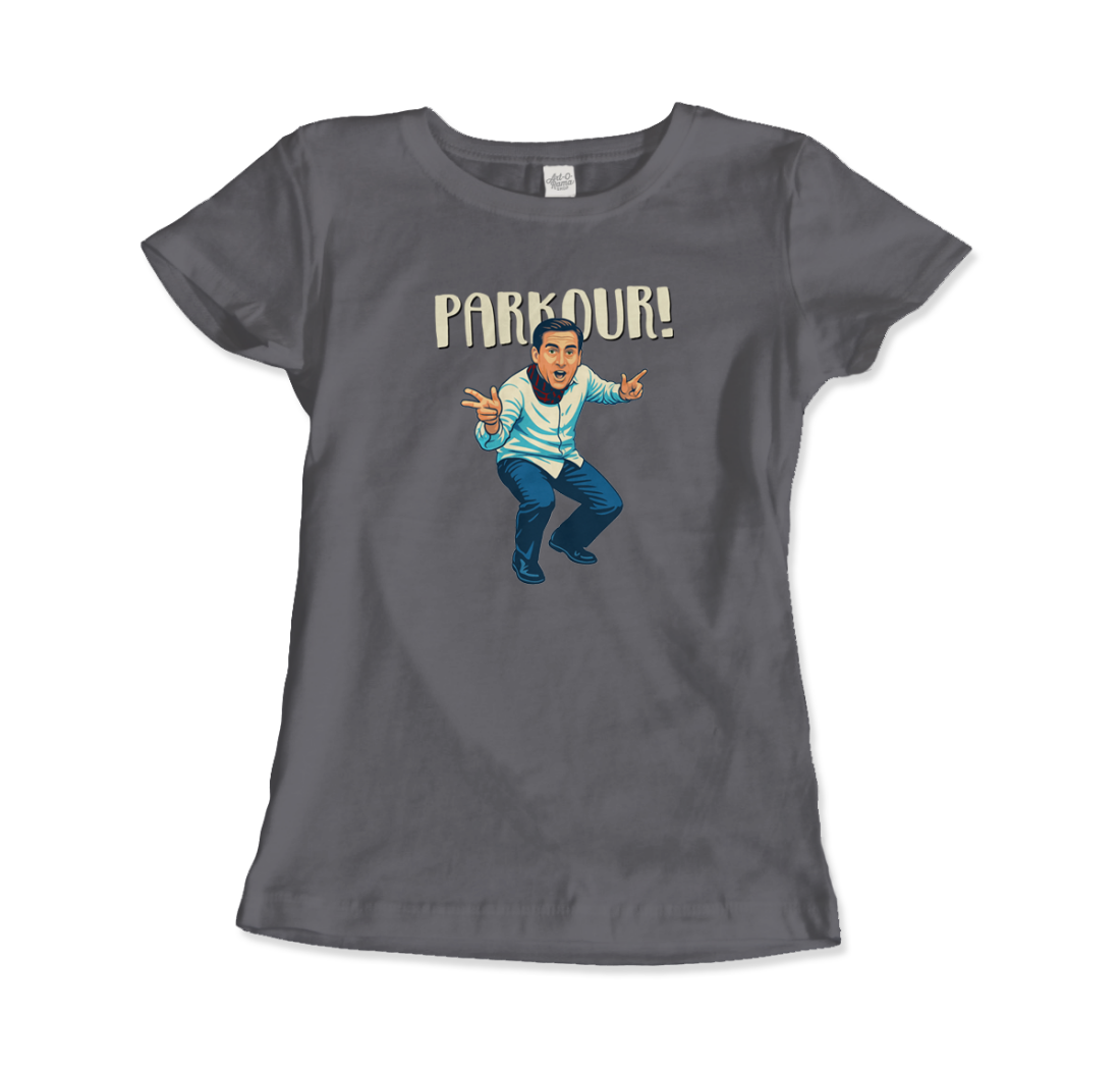 Michael Scott Parkour t-shirt by Art-O-Rama Shop
