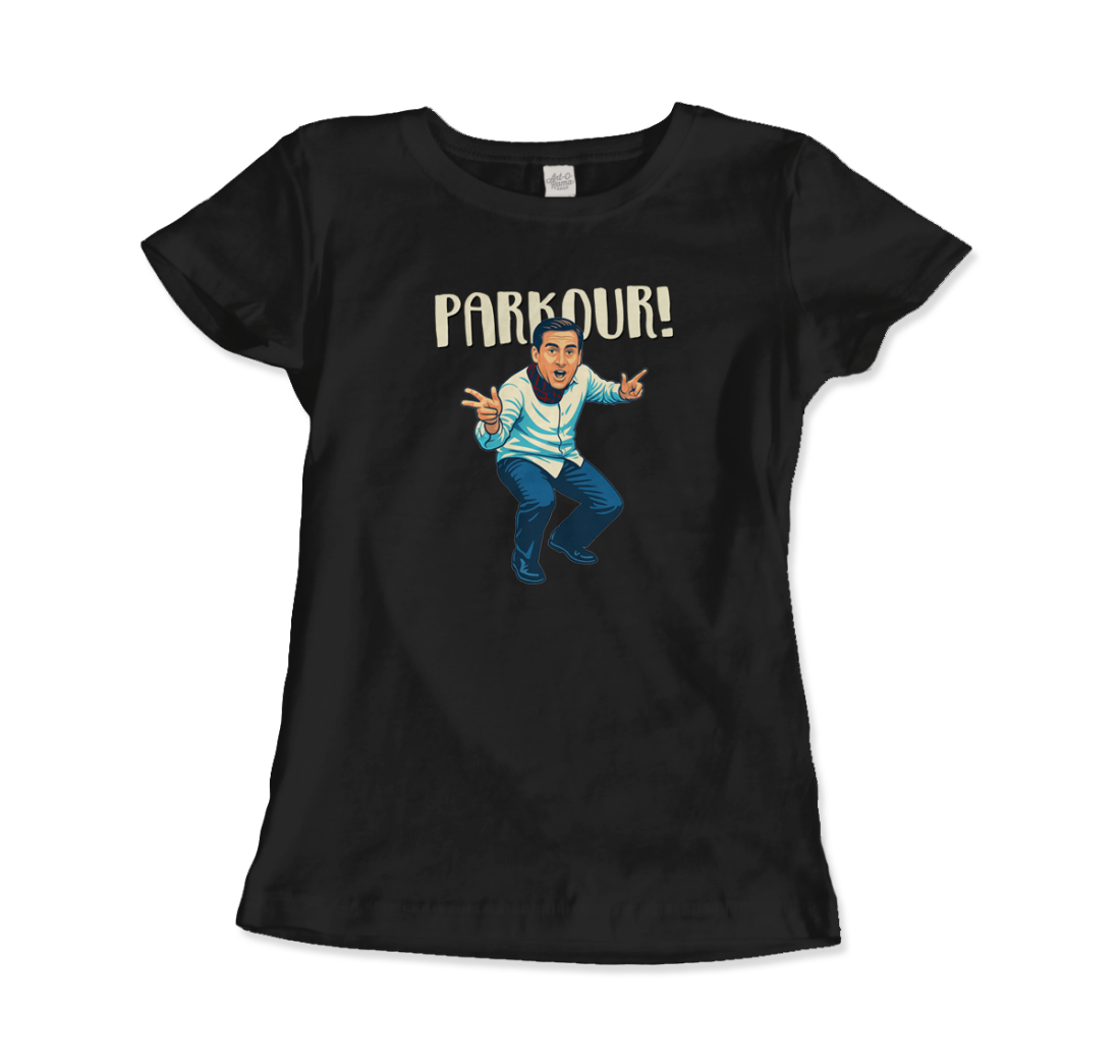 Michael Scott Parkour t-shirt by Art-O-Rama Shop
