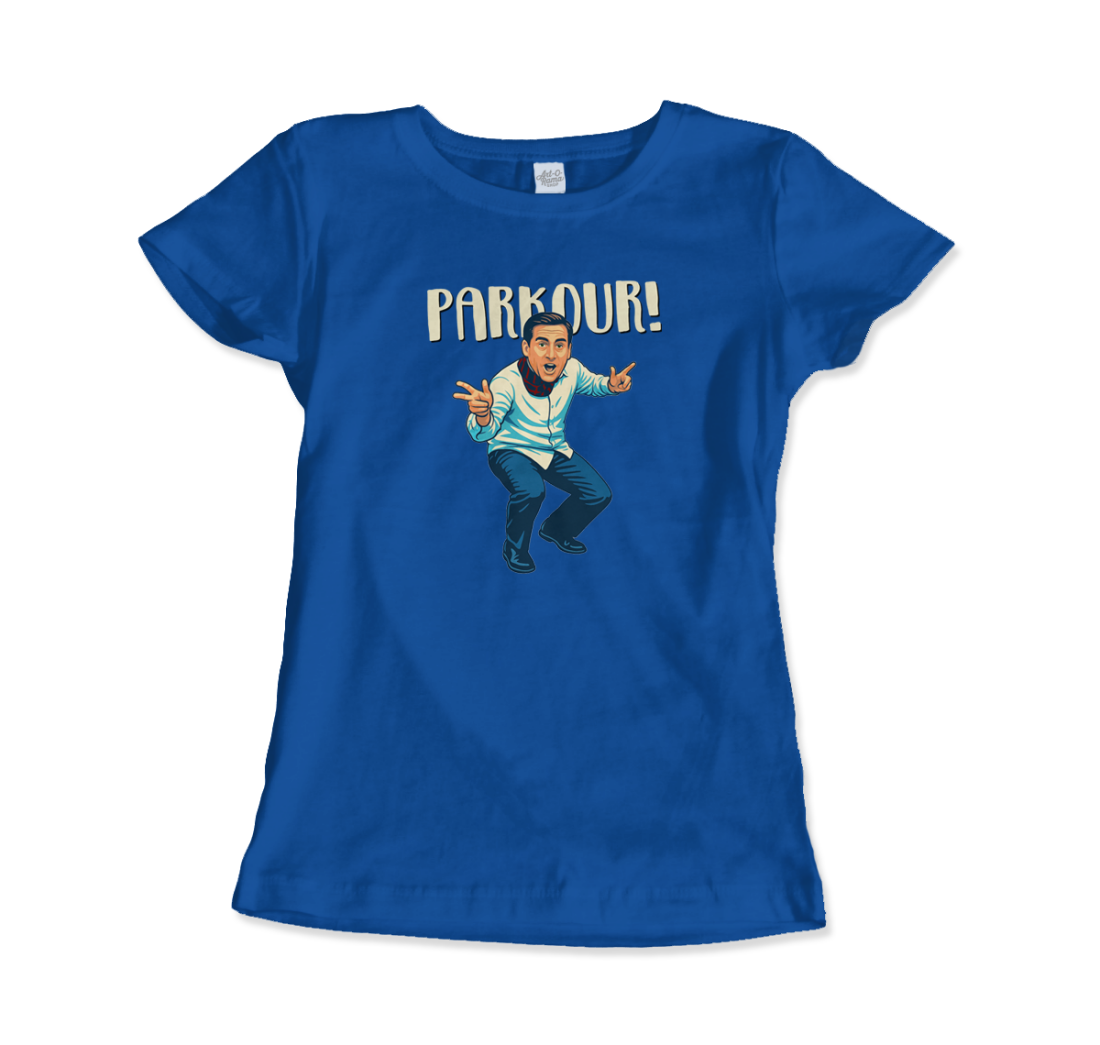 Michael Scott Parkour t-shirt by Art-O-Rama Shop