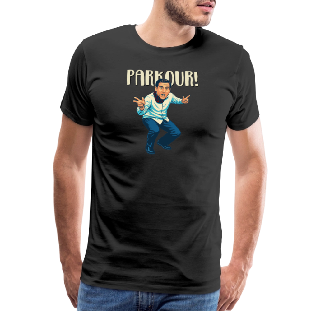 Michael Scott Parkour t-shirt by Art-O-Rama Shop