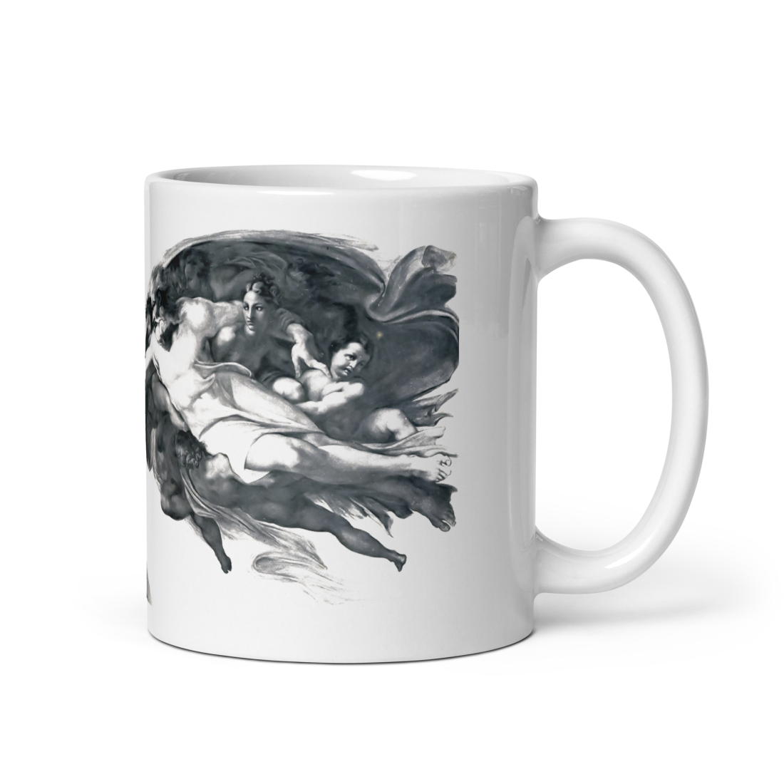 Michelangelo - The Creation of Adam Reproduction Mug by Art-O-Rama Shop