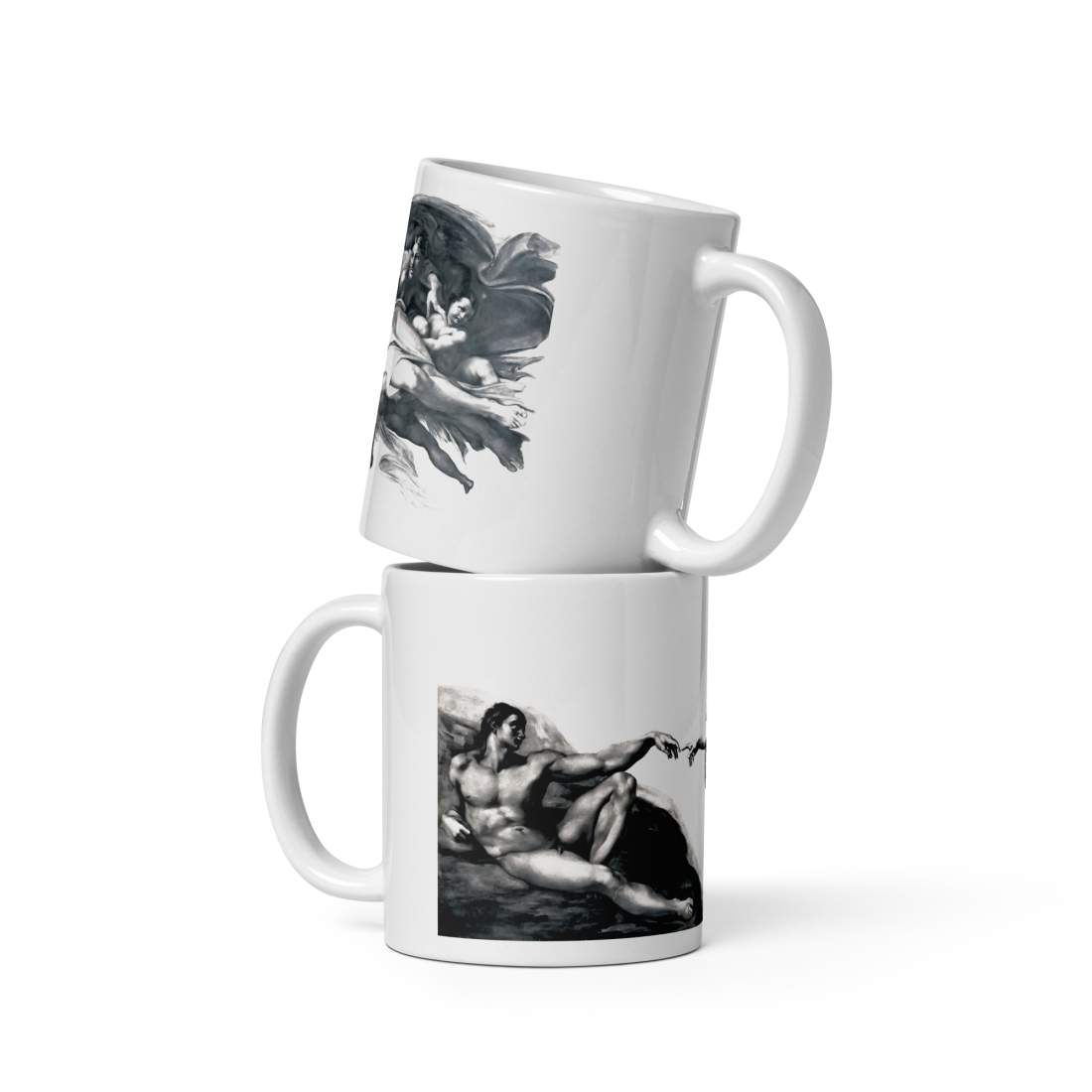 Michelangelo - The Creation of Adam Reproduction Mug by Art-O-Rama Shop