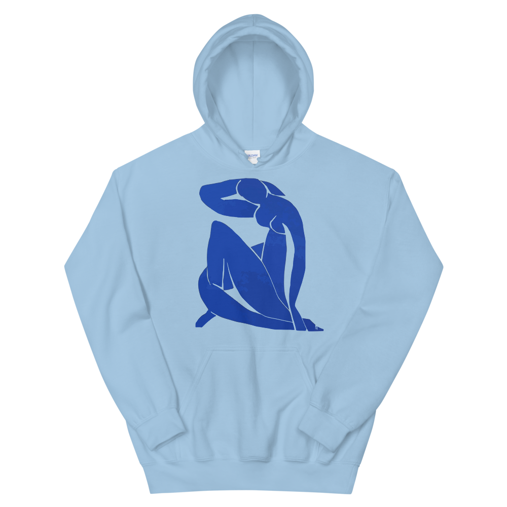 Henri Matisse Blue Nude 1952 Artwork Unisex Hoodie by Art-O-Rama Shop
