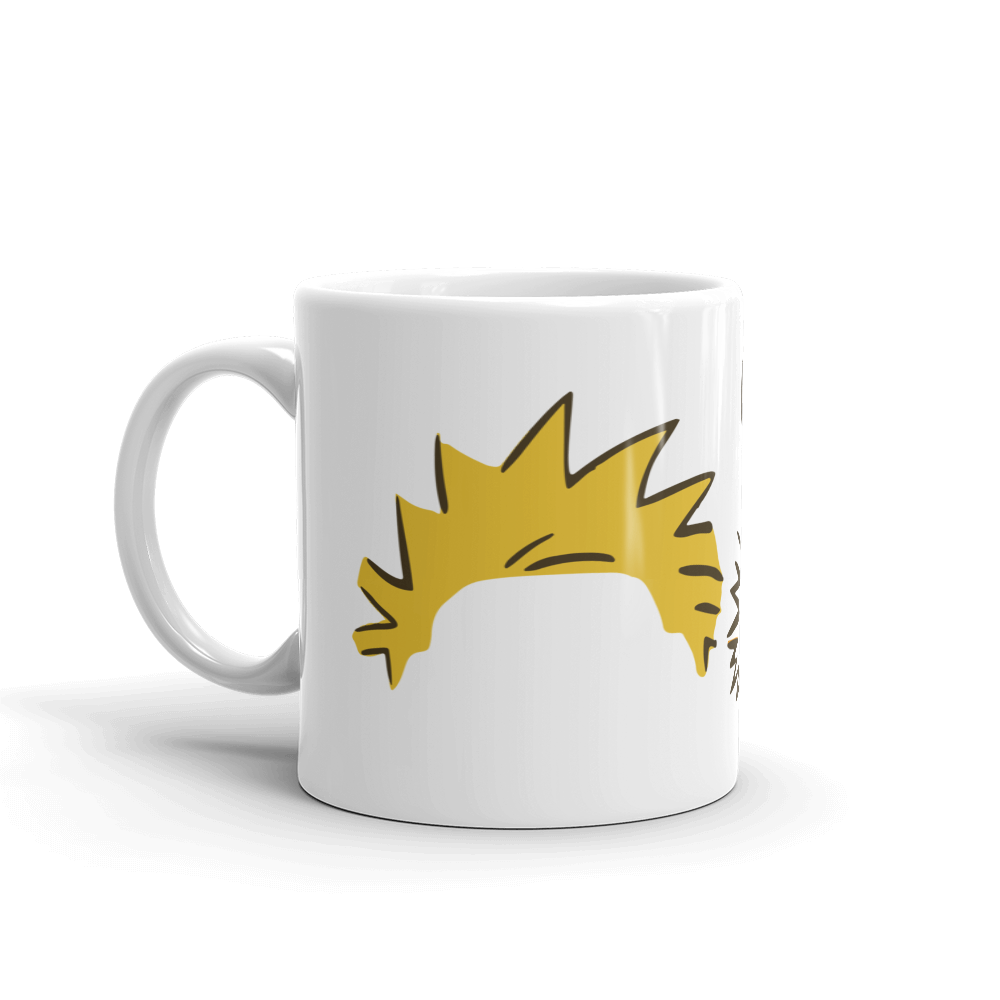 Calvin and Hobbes Faces Contour Mug by Art-O-Rama Shop
