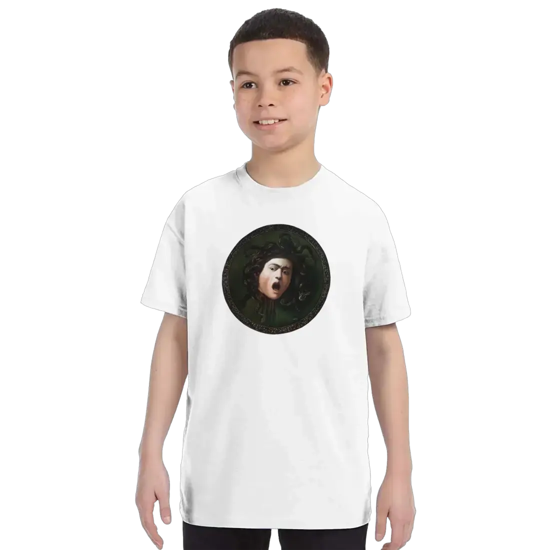 Mythological Medusa: Caravaggio t-shirt by Art-O-Rama Shop