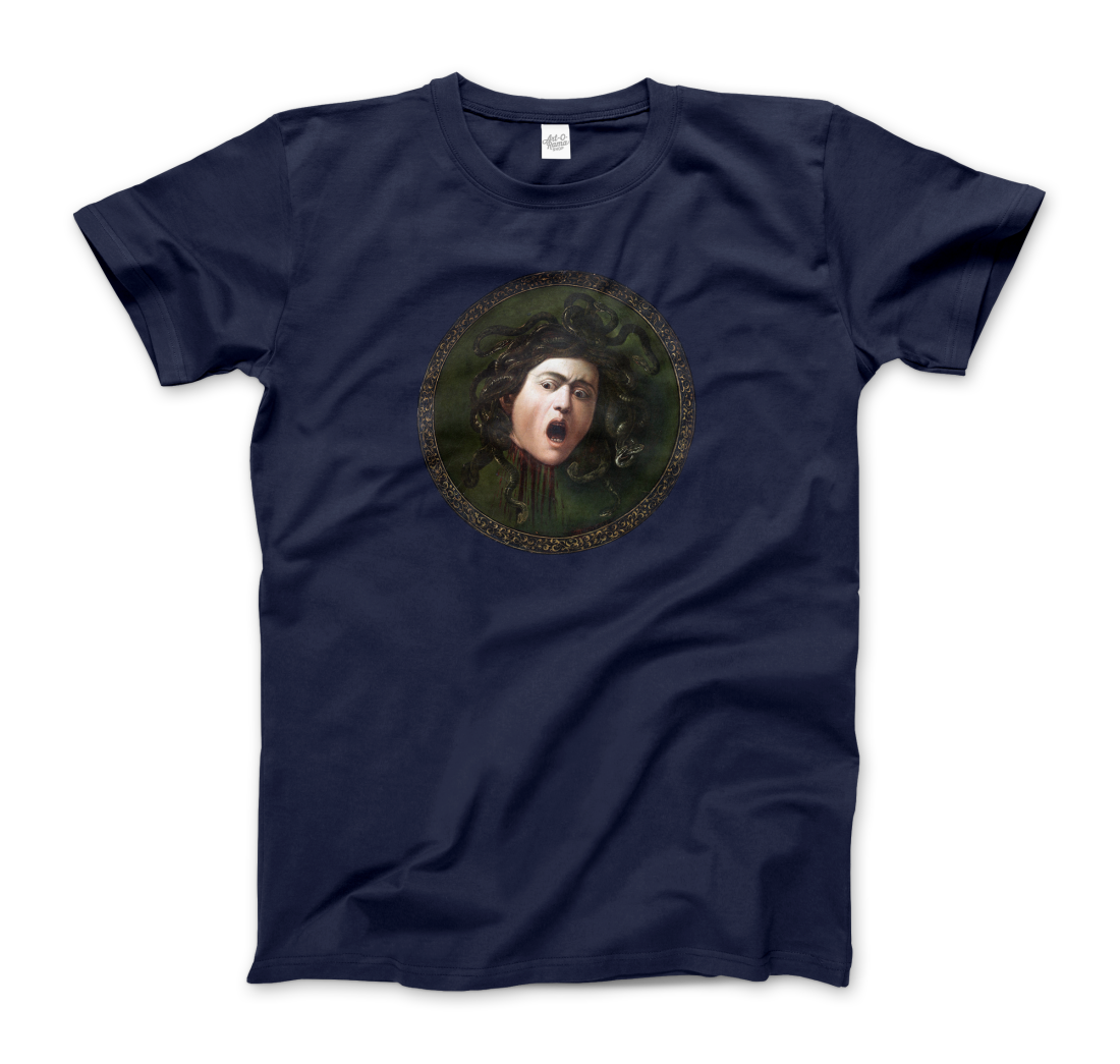 Mythological Medusa: Caravaggio t-shirt by Art-O-Rama Shop