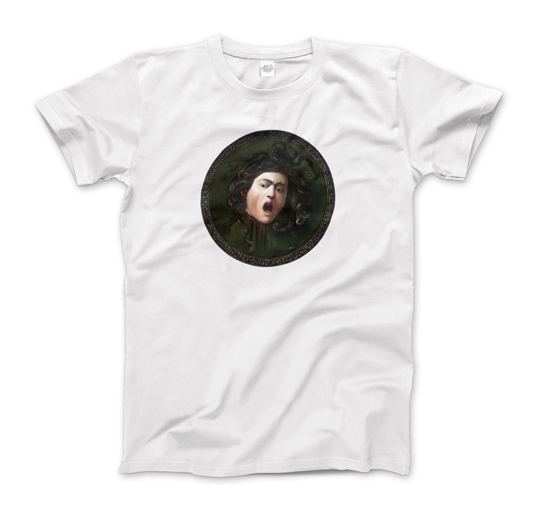 Mythological Medusa: Caravaggio t-shirt by Art-O-Rama Shop