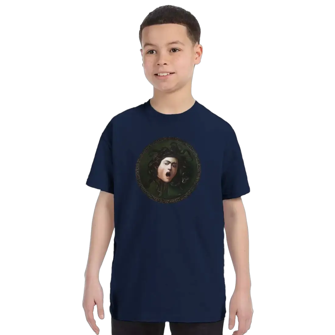 Mythological Medusa: Caravaggio t-shirt by Art-O-Rama Shop
