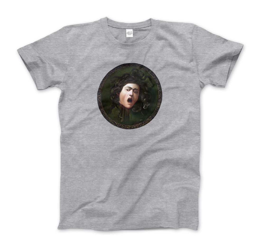 Mythological Medusa: Caravaggio t-shirt by Art-O-Rama Shop