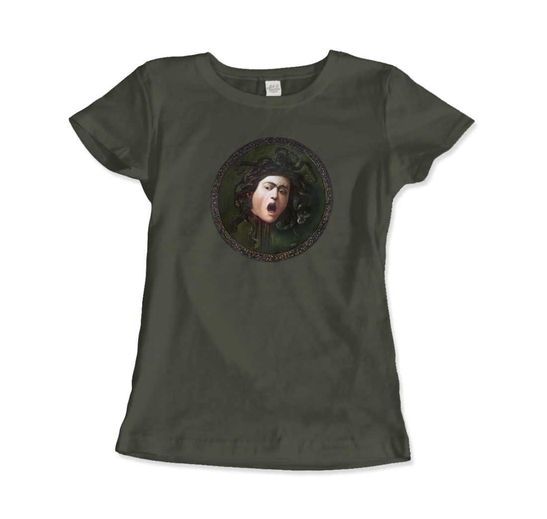 Mythological Medusa: Caravaggio t-shirt by Art-O-Rama Shop