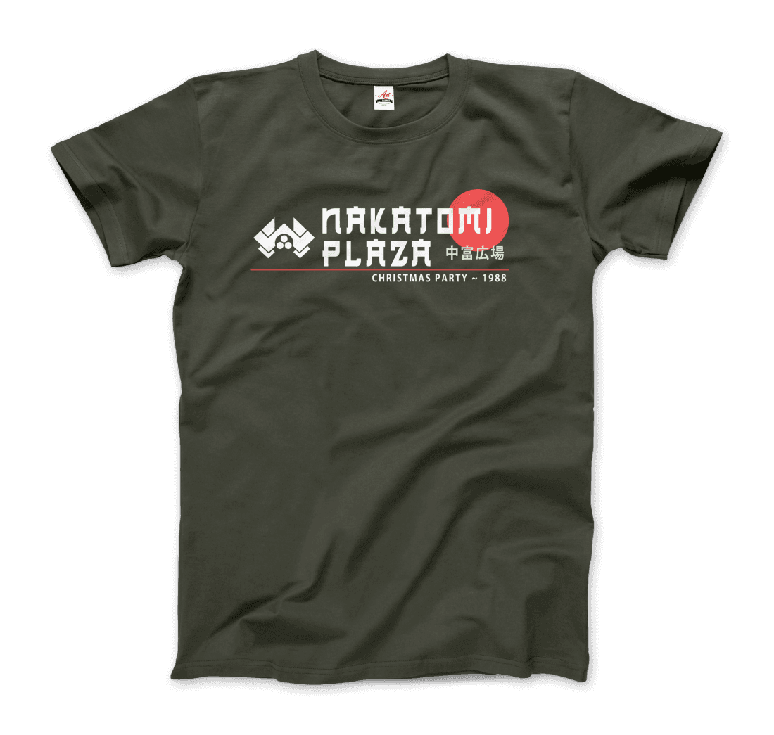 Nakatomi Plaza Christmas Party 1988 t-shirt by Art-O-Rama Shop