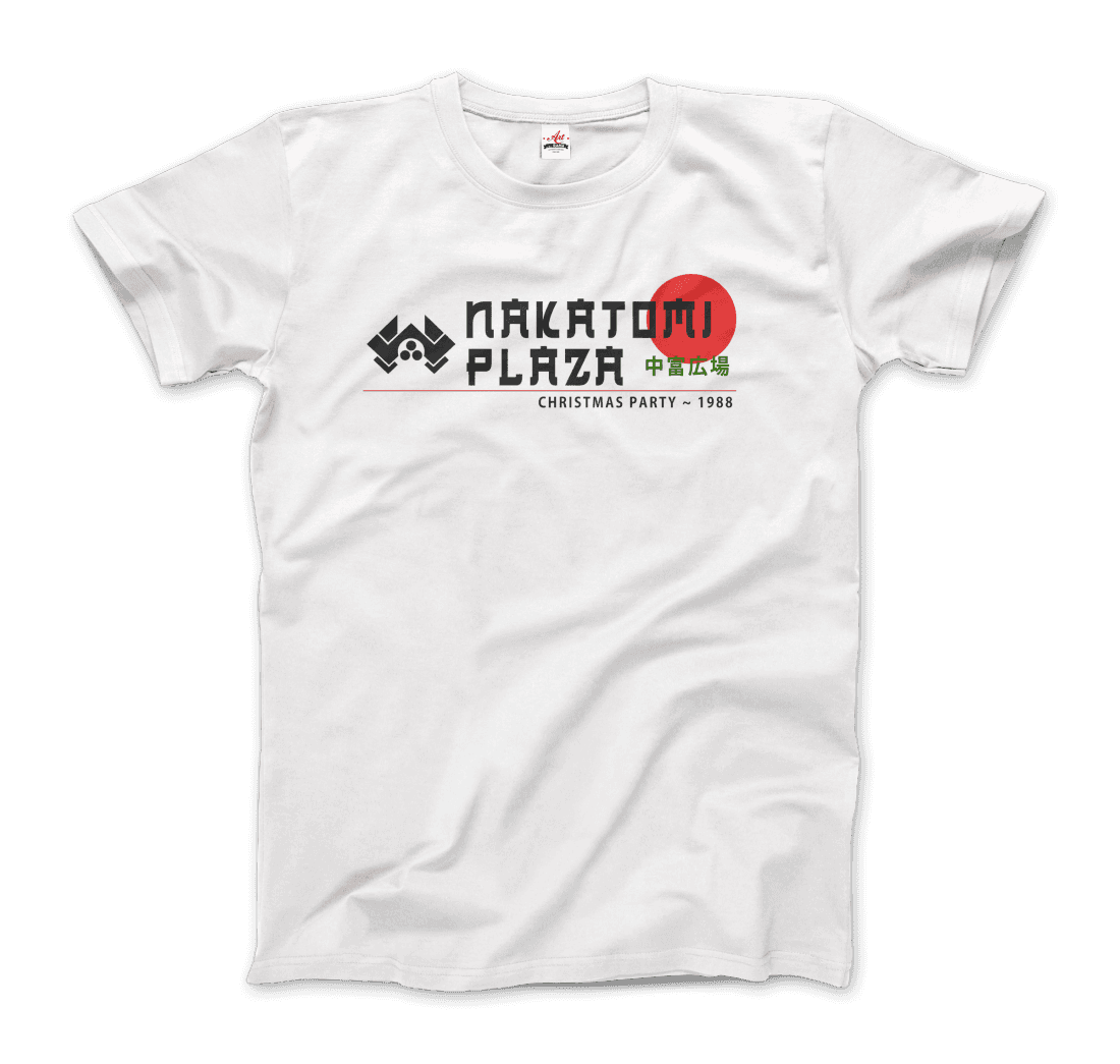 Nakatomi Plaza Christmas Party 1988 t-shirt by Art-O-Rama Shop