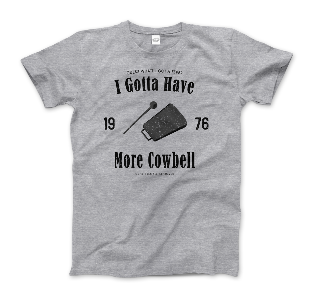 Need More Cowbell t-shirt by Art-O-Rama Shop